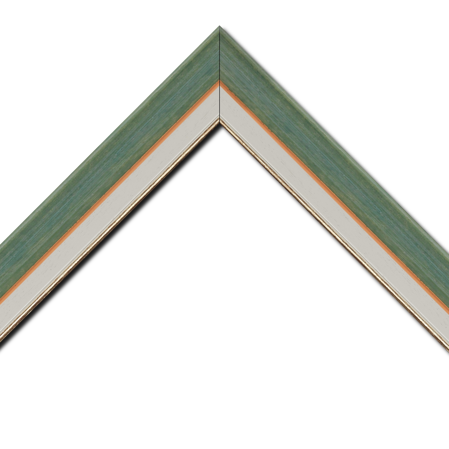Cadre  pour peinture pour peinture bois vert — 41 x 24