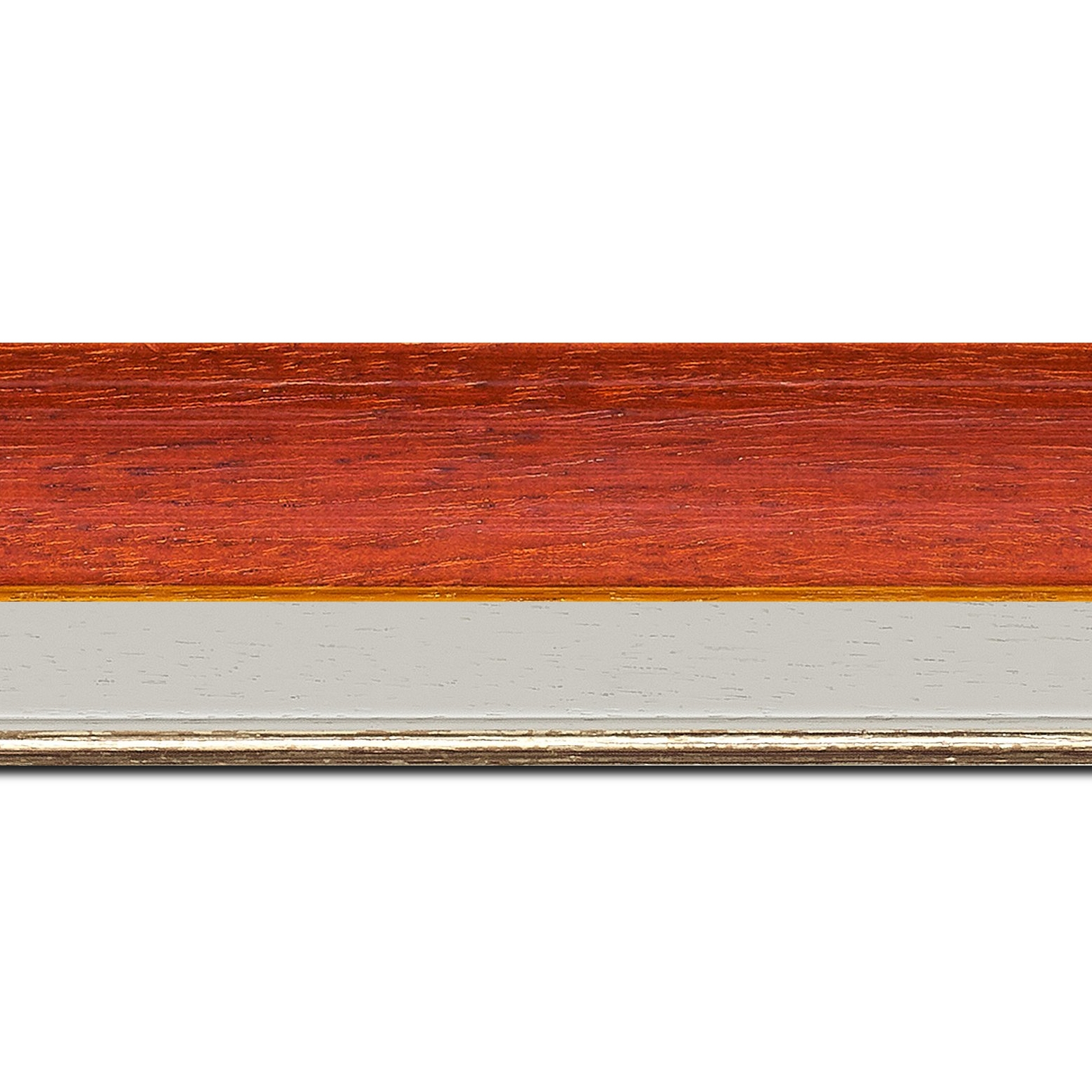 Cadre  pour peinture pour peinture bois rouge — 34 x 40