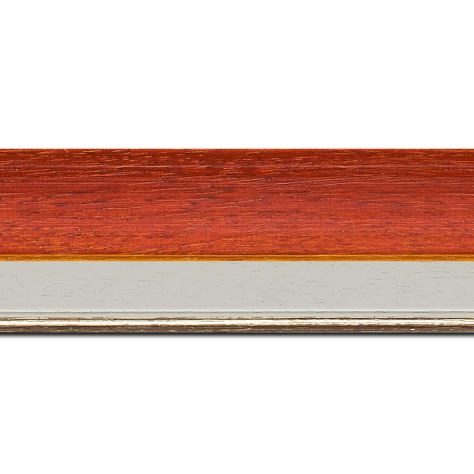 Cadre  pour peinture pour peinture bois rouge — 60 x 120