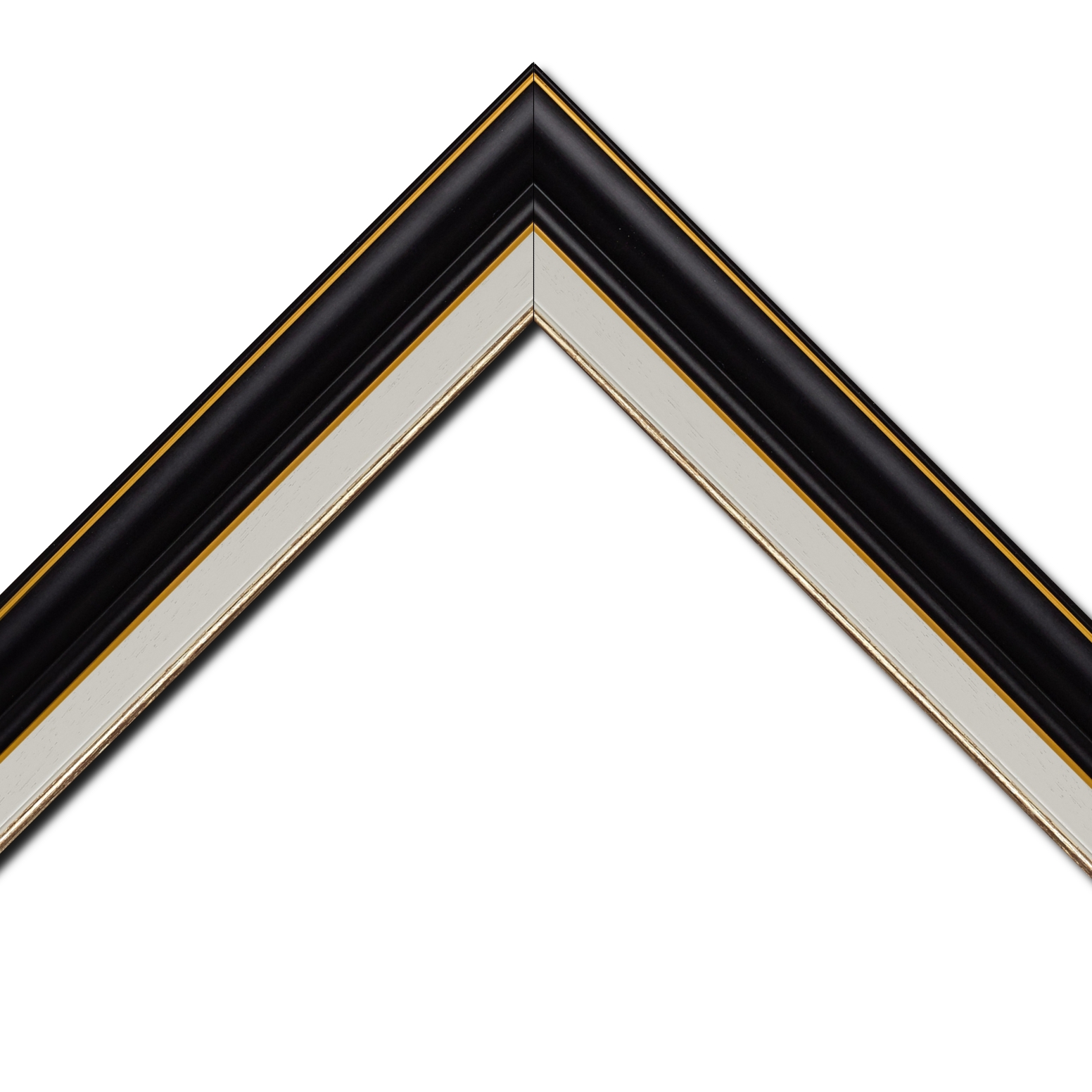 Cadre  pour peinture pour peinture bois noir — 33 x 24