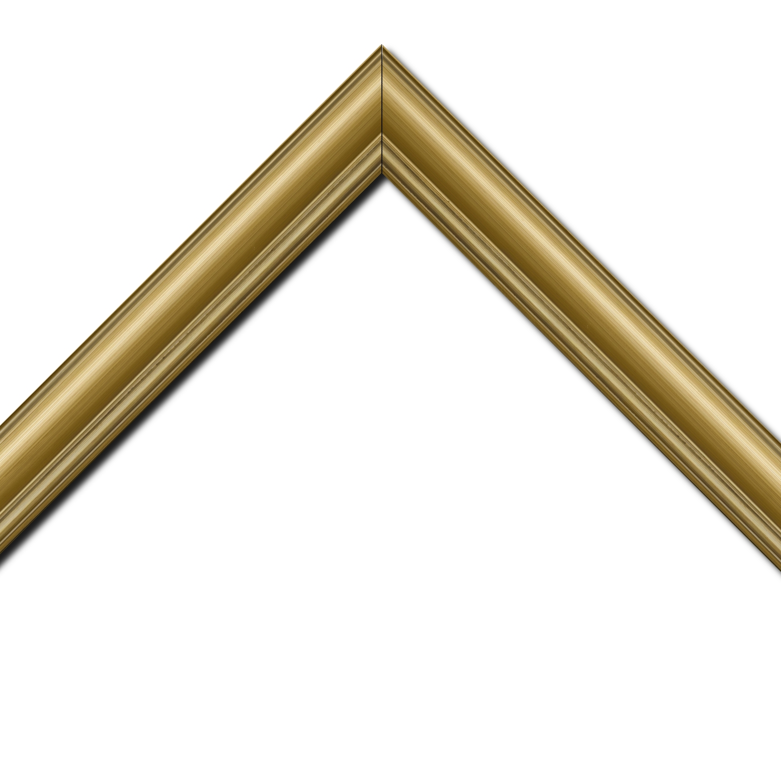 Cadre  bois or — 81 x 65