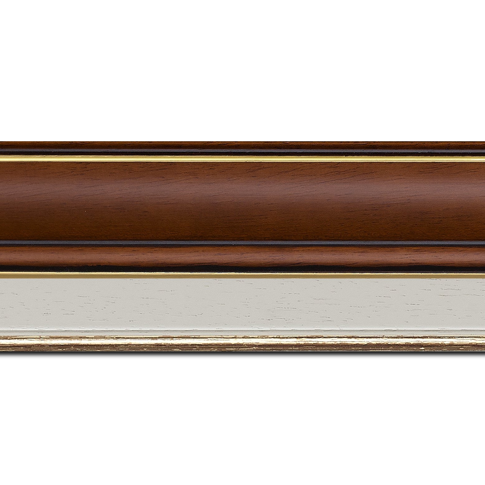 Cadre  pour peinture pour peinture bois marron tons bois — 60 x 120
