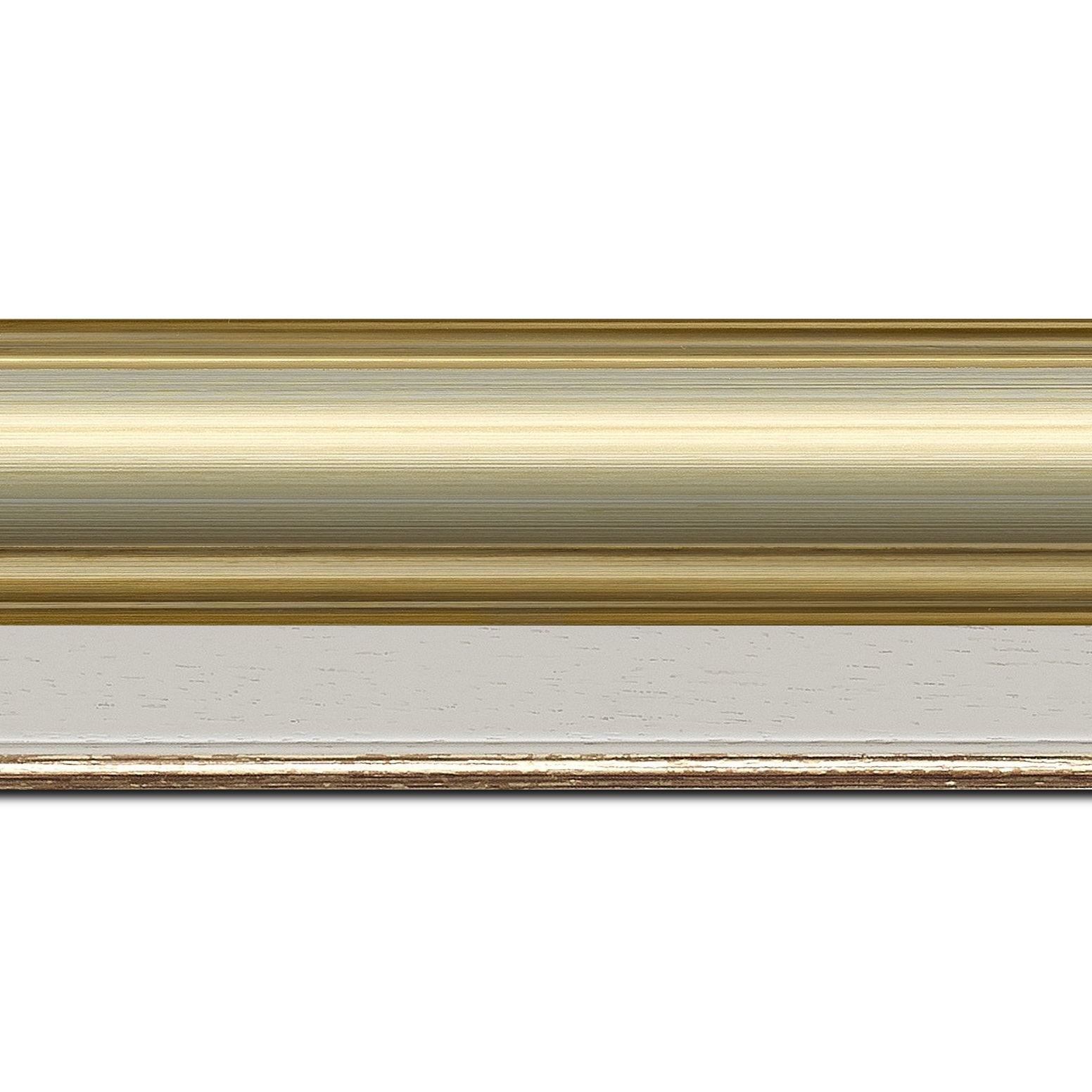 Cadre  pour peinture pour peinture bois or champagne — 41 x 24