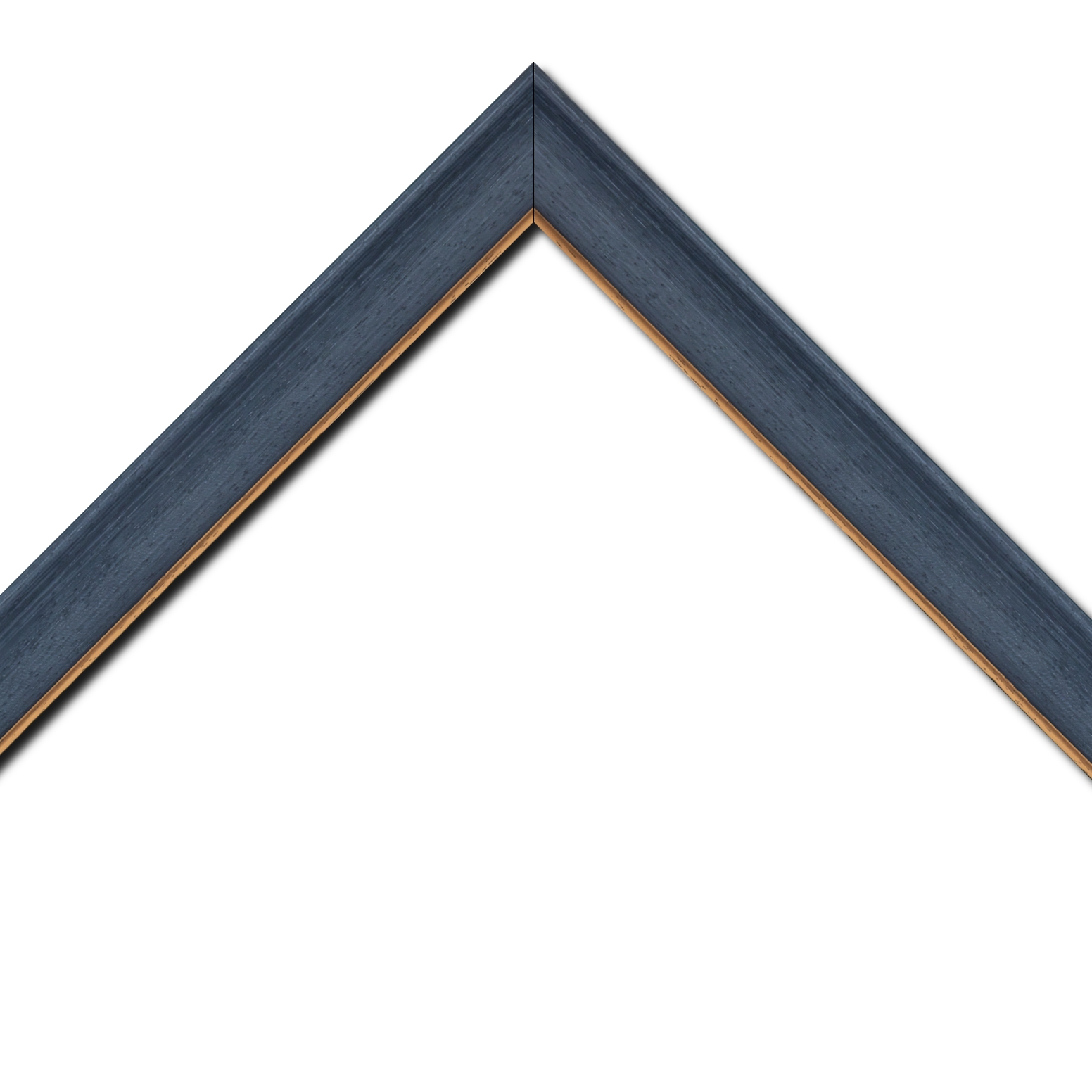 Cadre  bois bleu — 42 x 59.4