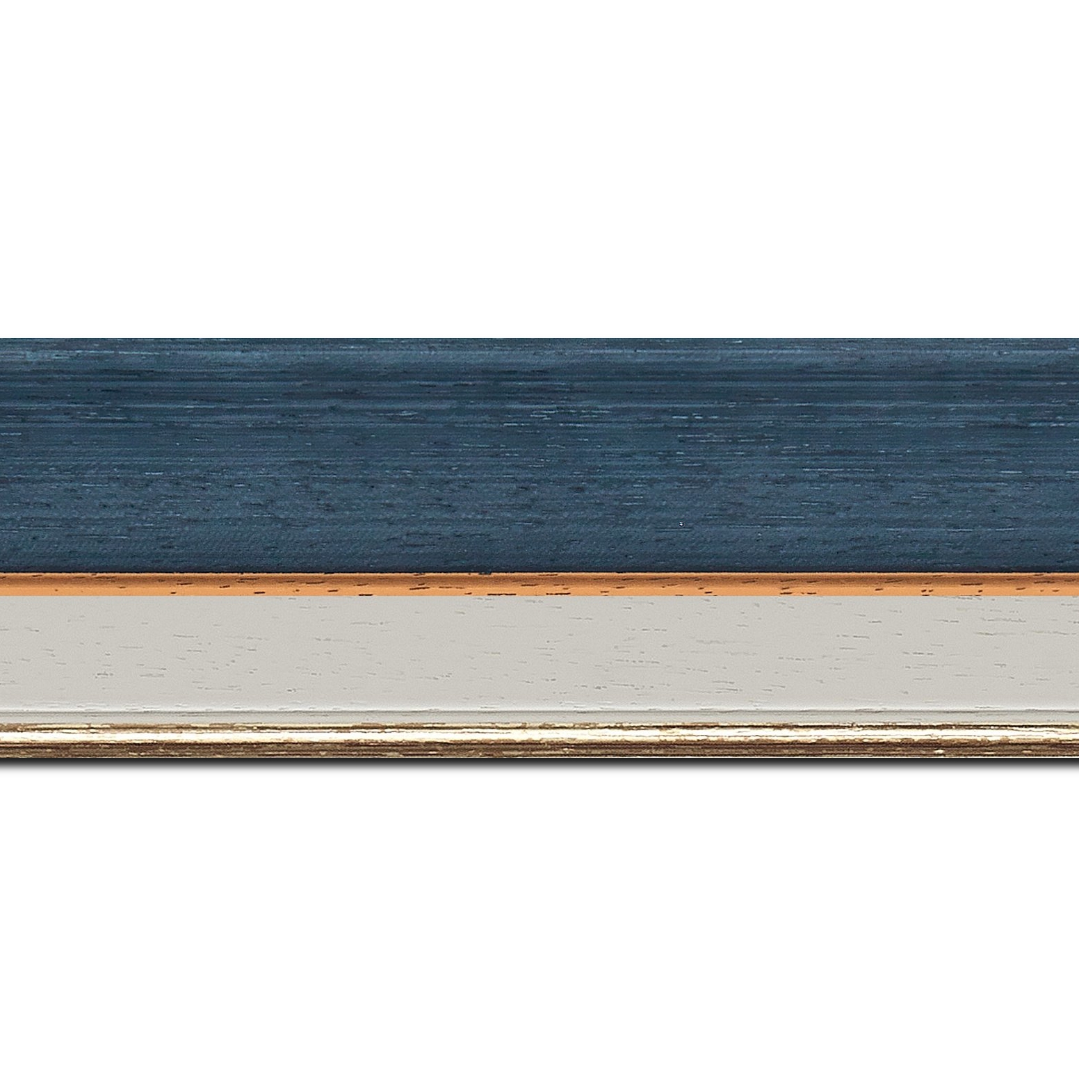 Cadre  pour peinture pour peinture bois bleu — 21 x 29.7
