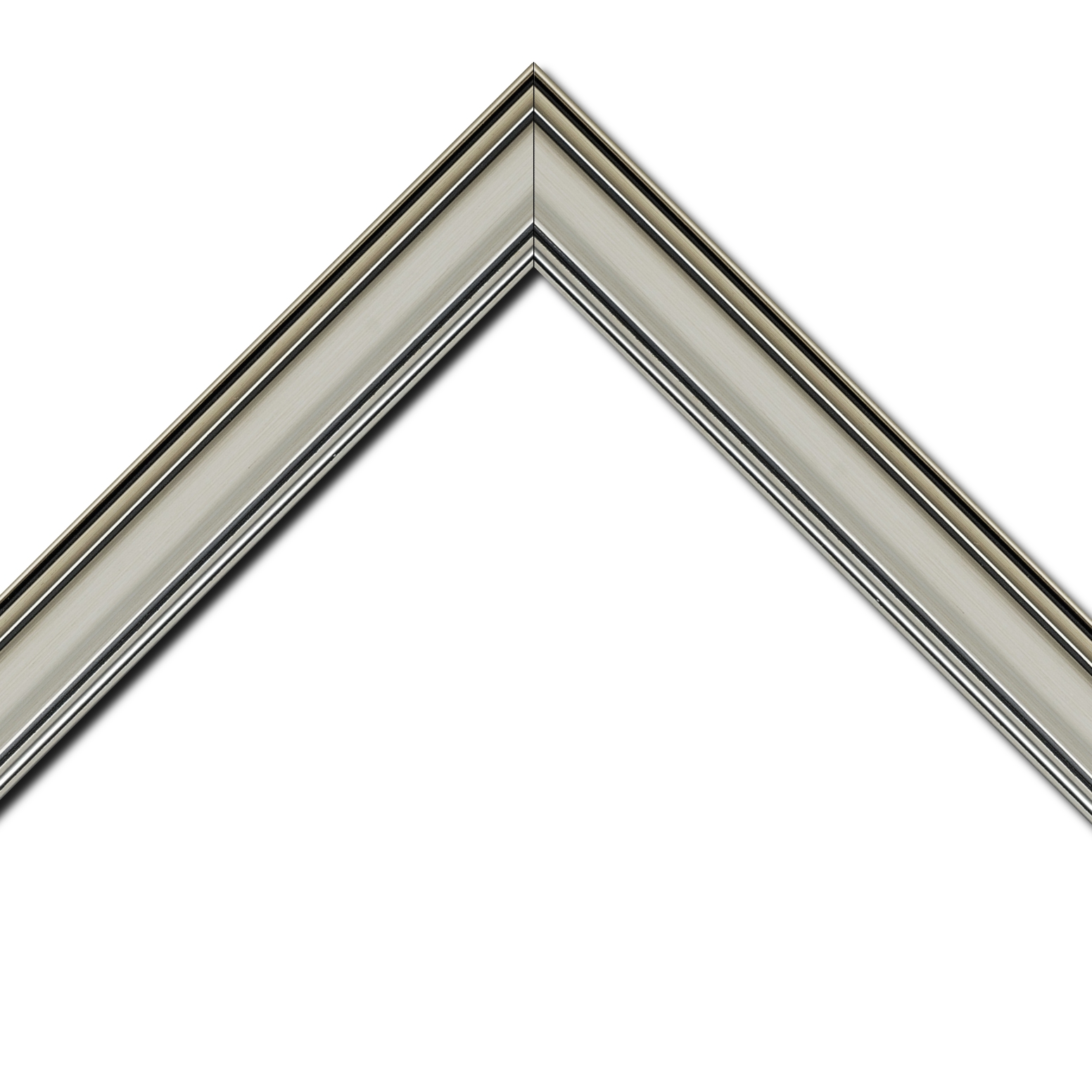 Cadre  bois argent — 42 x 59.4