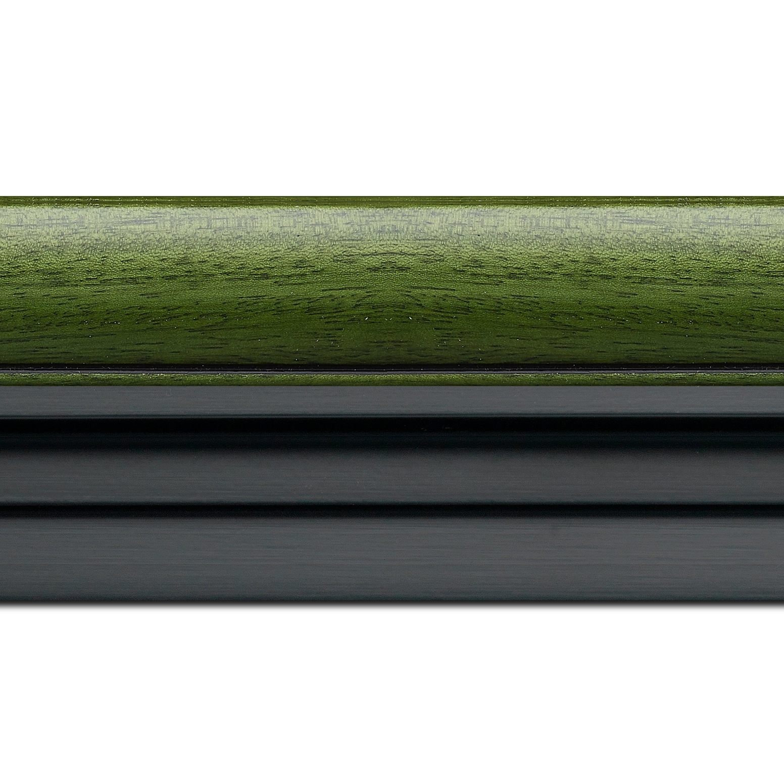 Caisse américaine pour peintures  americaine bois noir vert — 100 x 73