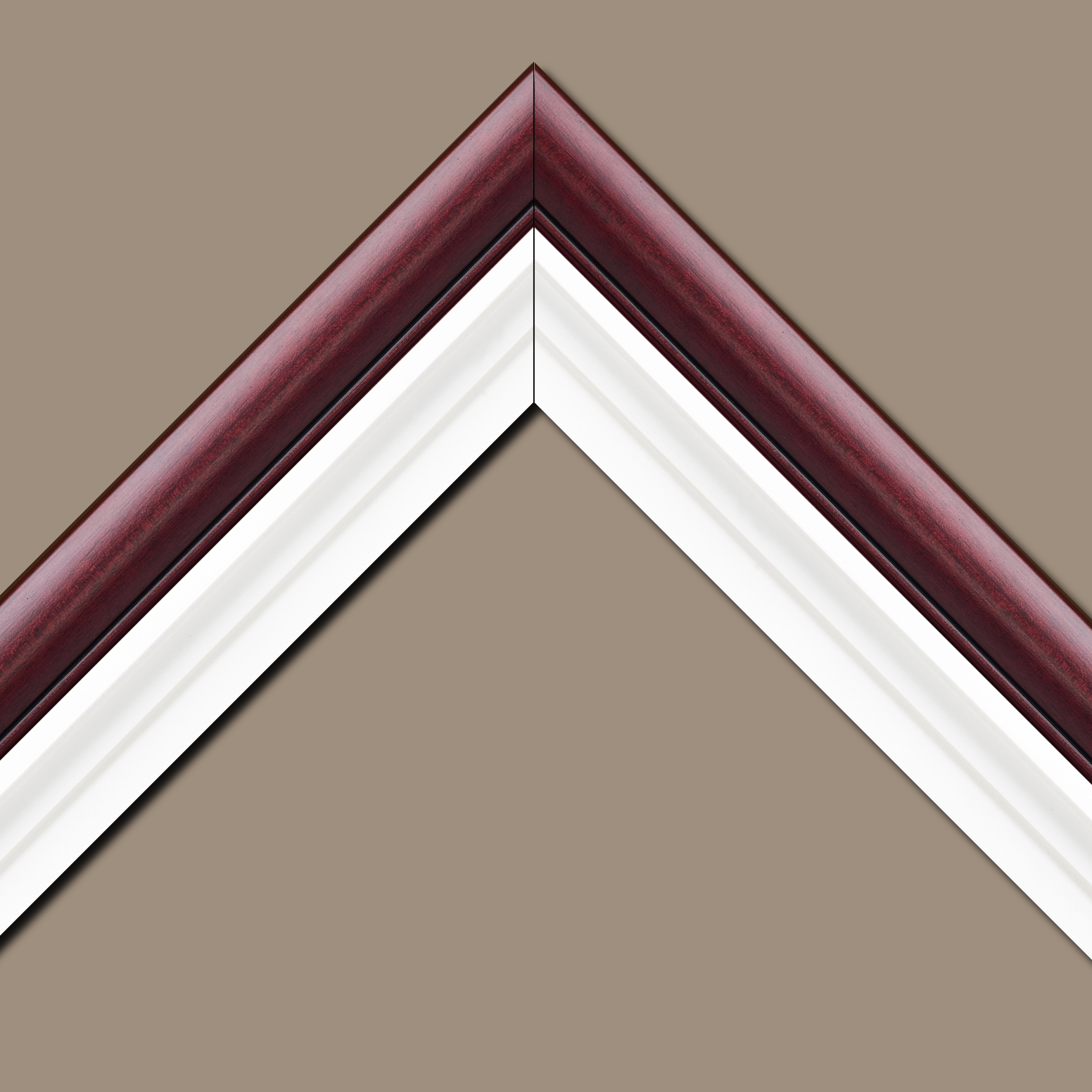 Caisse américaine pour peintures  pour peinture americaine pour peinture bois blanc bordeaux — 40 x 80