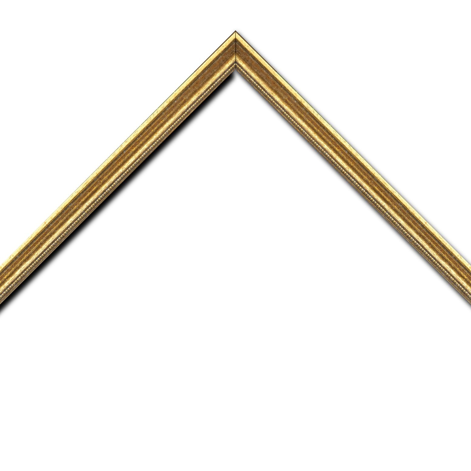 Cadre  bois or — 41 x 33