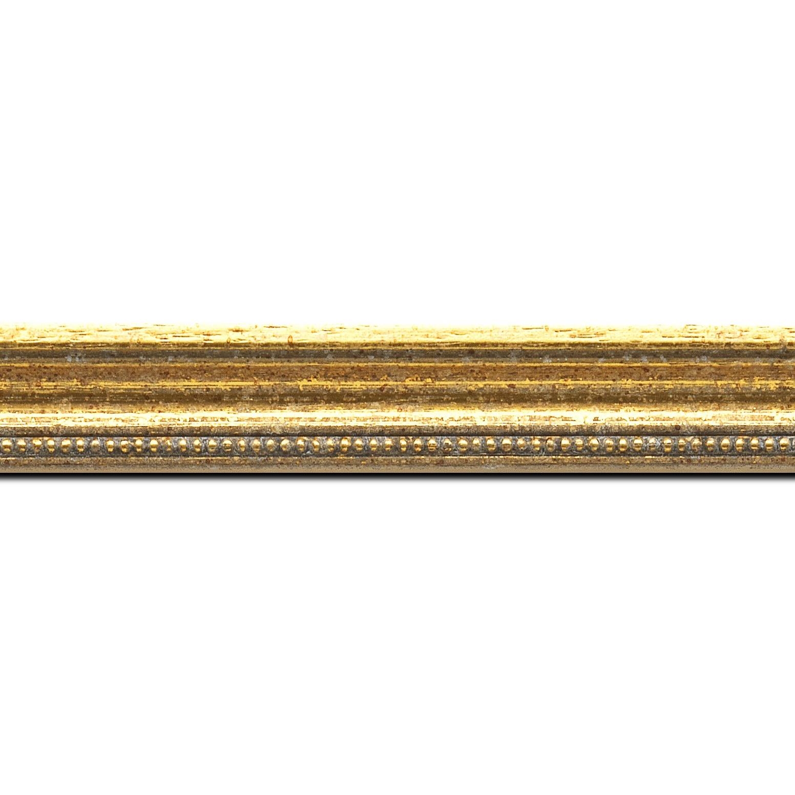 Cadre  bois or — 42 x 59.4