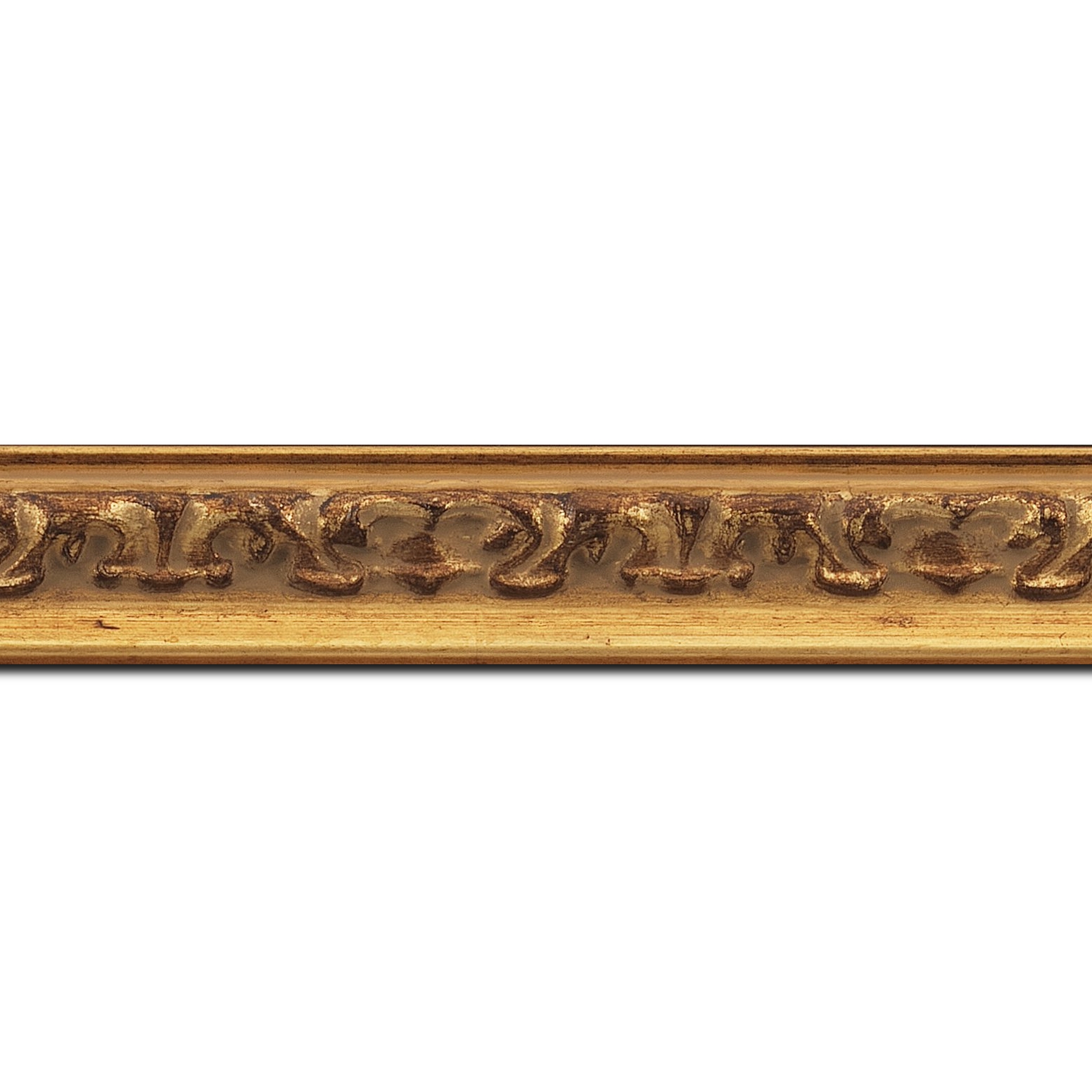 Cadre  bois or — 81 x 65