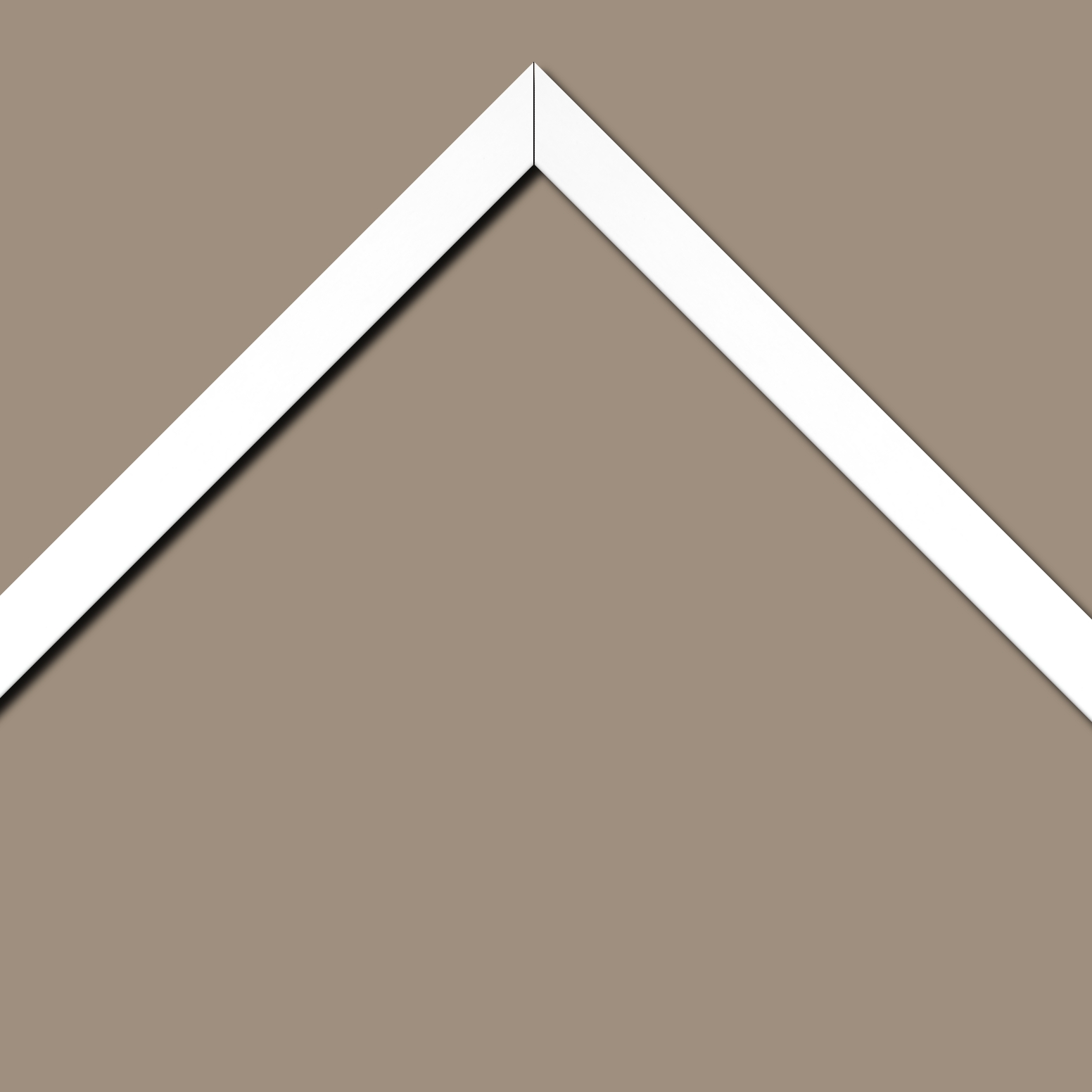 Cadre  bois blanc — 90 x 90