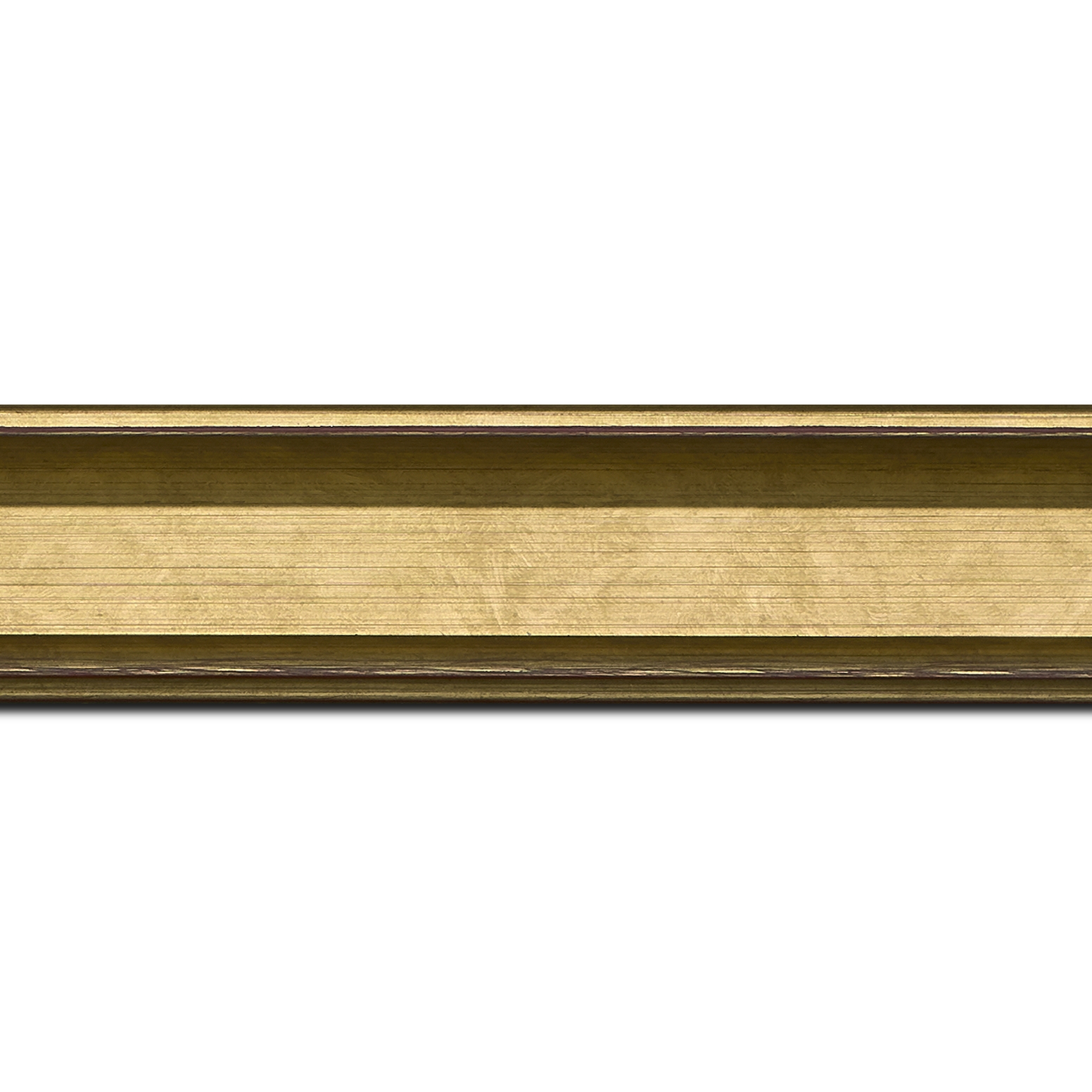 Cadre  bois or — 70 x 70