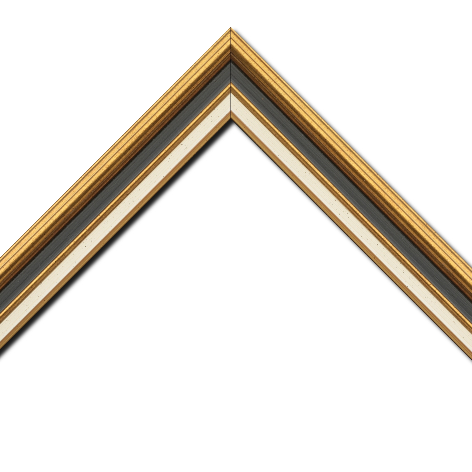 Cadre  bois or noir — 59.4 x 84.1
