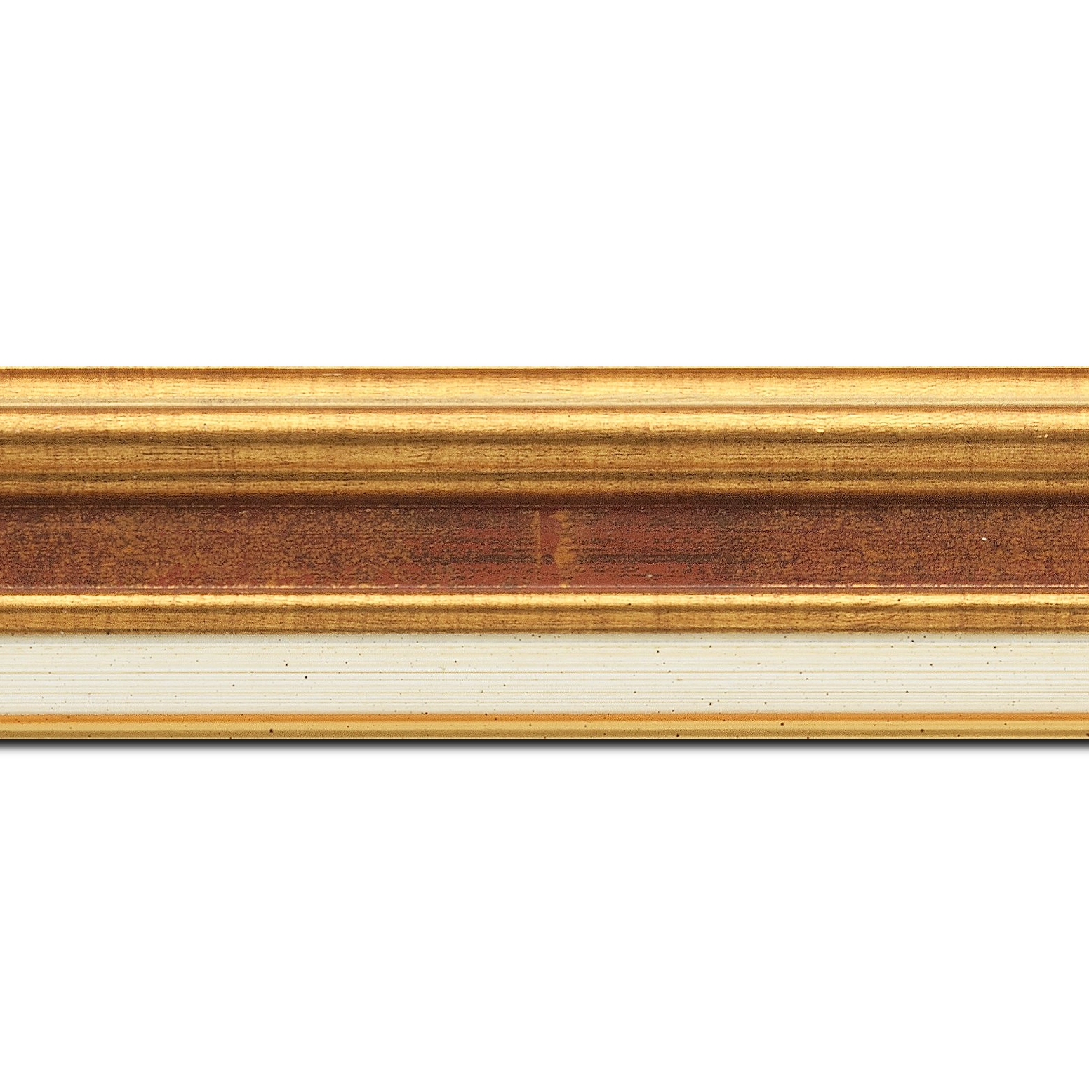 Cadre  pour peinture pour peinture bois bordeaux — 46 x 38