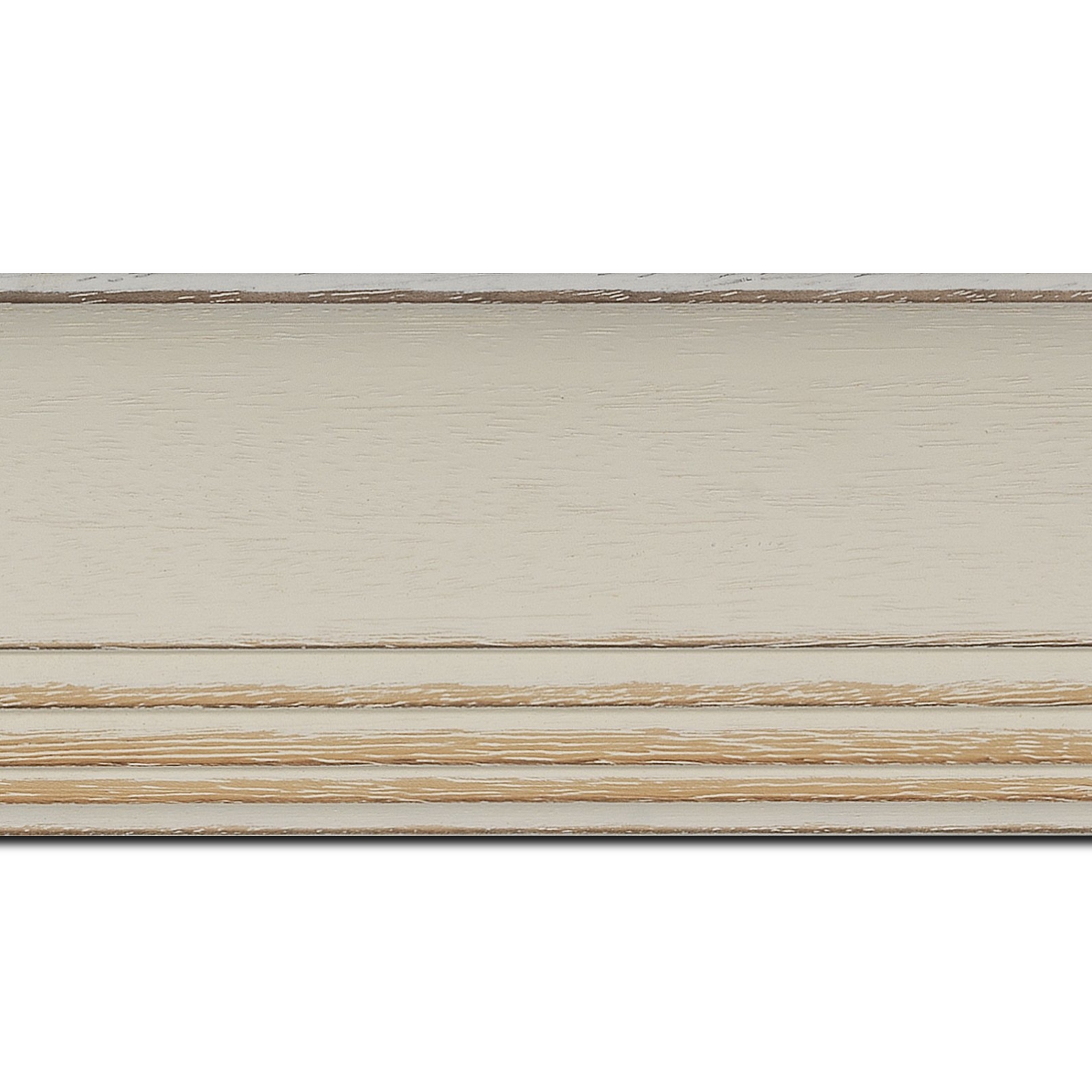 Cadre  bois blanchie — 30 x 45