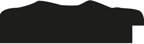 Cadre bois profil méplat largeur 10.1cm plomb effet écailles - 61x38