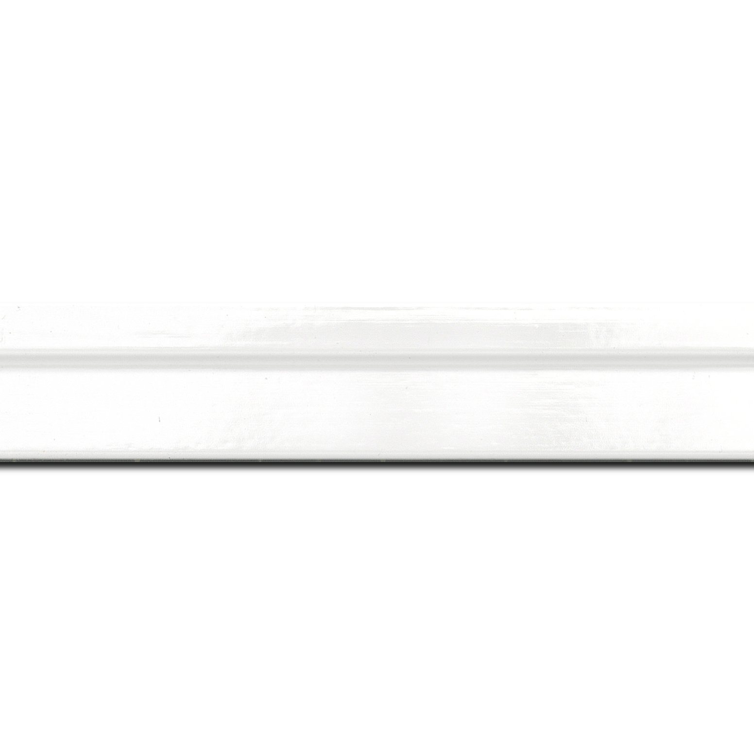 Cadre  bois blanc — 25 x 60