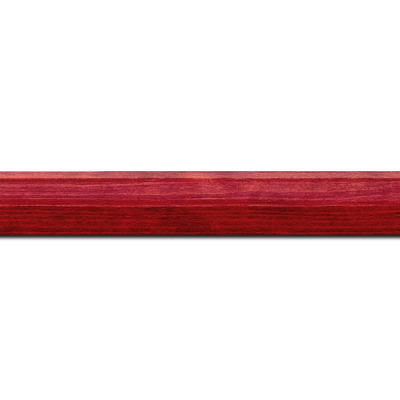 Cadre  bois rouge — 34 x 46