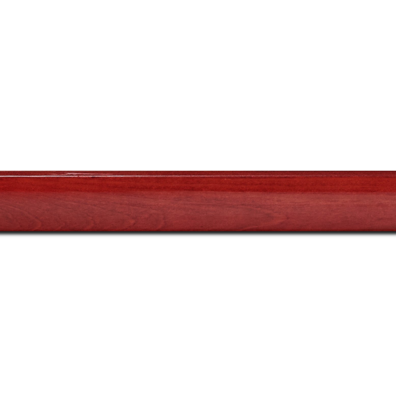Cadre  bois rouge — 34 x 40