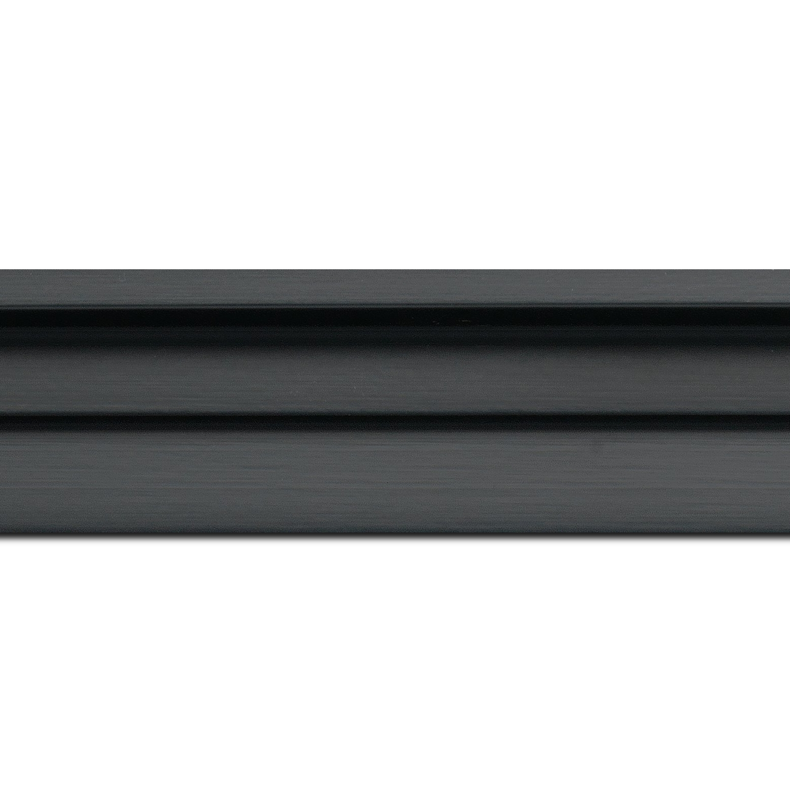 Caisse américaine pour peintures  americaine bois noir — 61 x 38
