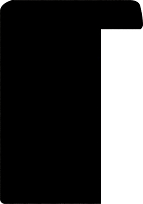 Cadre bois profil plat largeur 2.4cm hauteur 3.4cm plaquage bois véritable haut de gamme noyer - 18x24