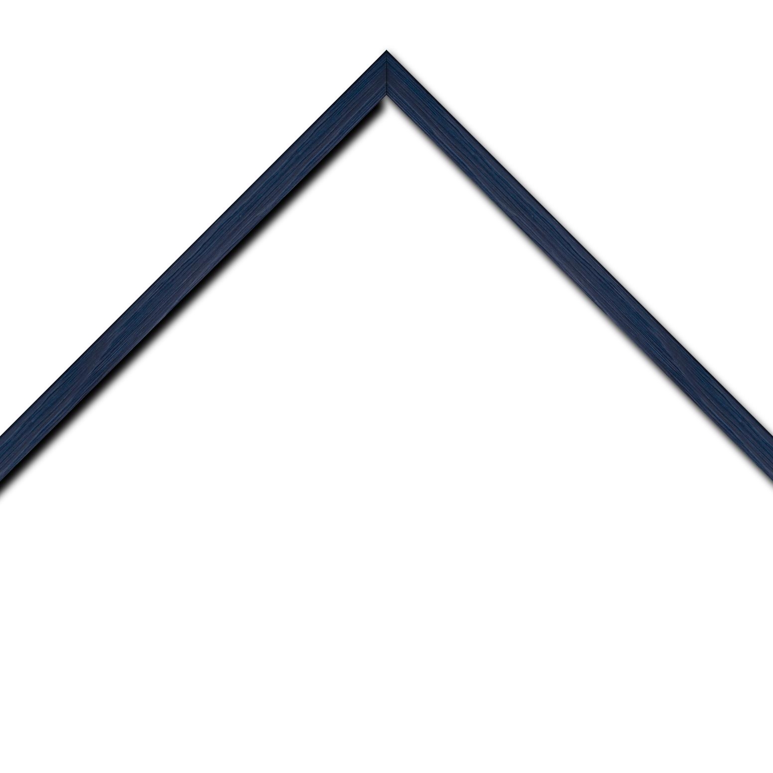 Cadre  bois bleu — 41 x 33