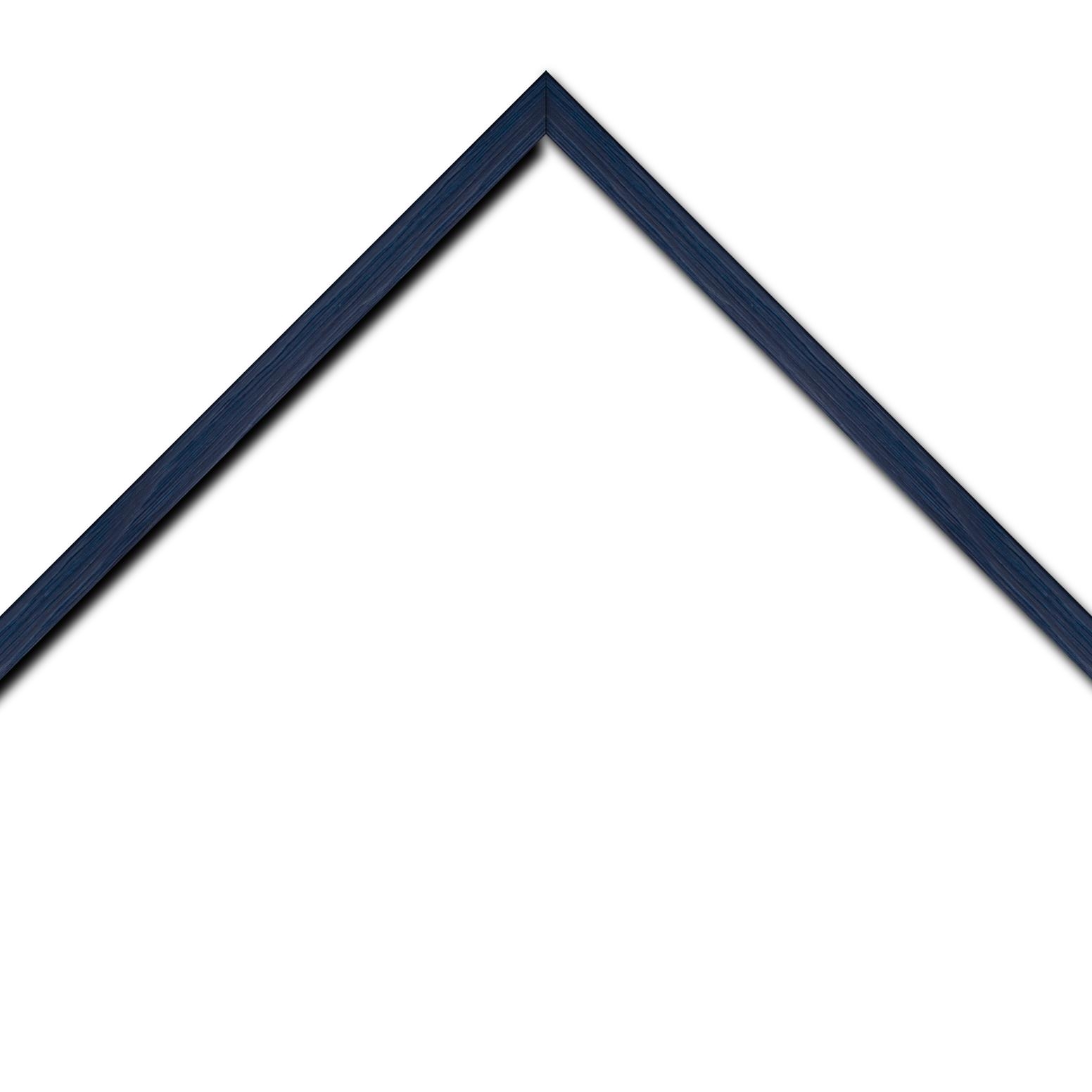 Cadre  bois bleu — 20 x 60