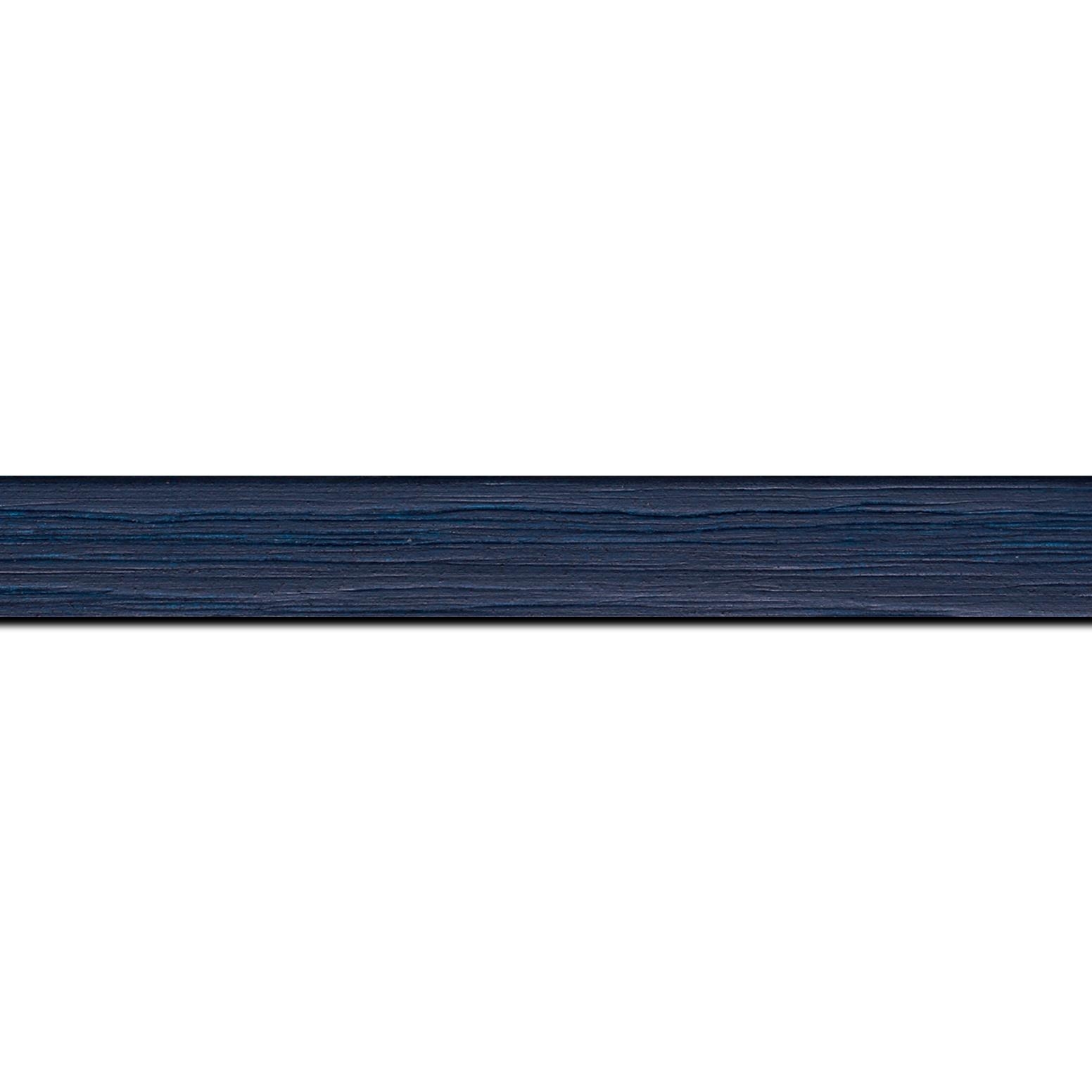 Cadre  bois bleu — 20 x 60