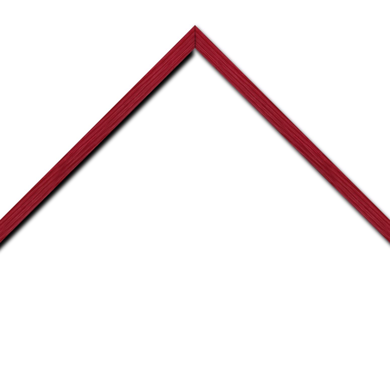 Cadre  bois bordeaux — 41 x 33