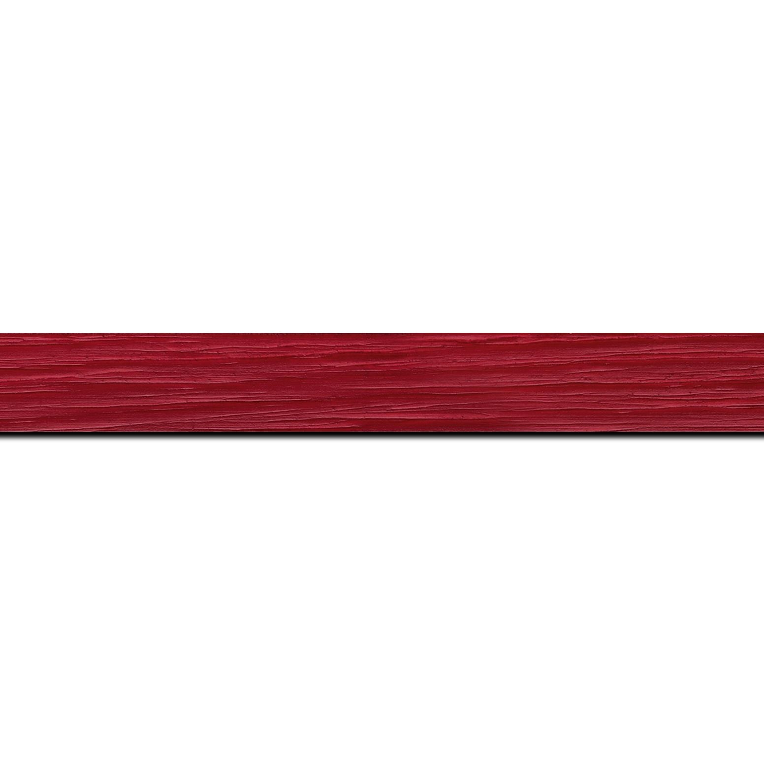 Cadre  bois bordeaux — 41 x 33