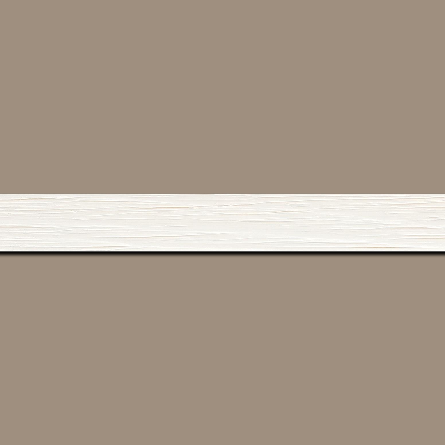 Cadre  bois blanc — 50 x 65