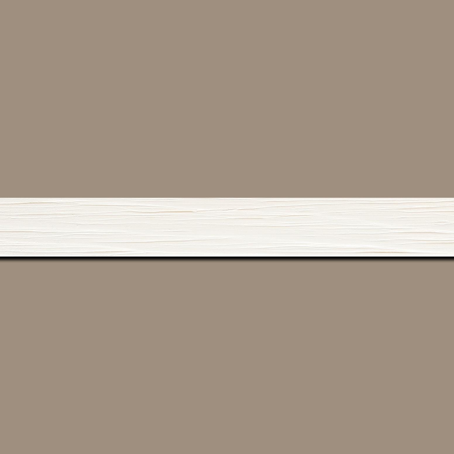 Cadre  bois blanc — 41 x 33