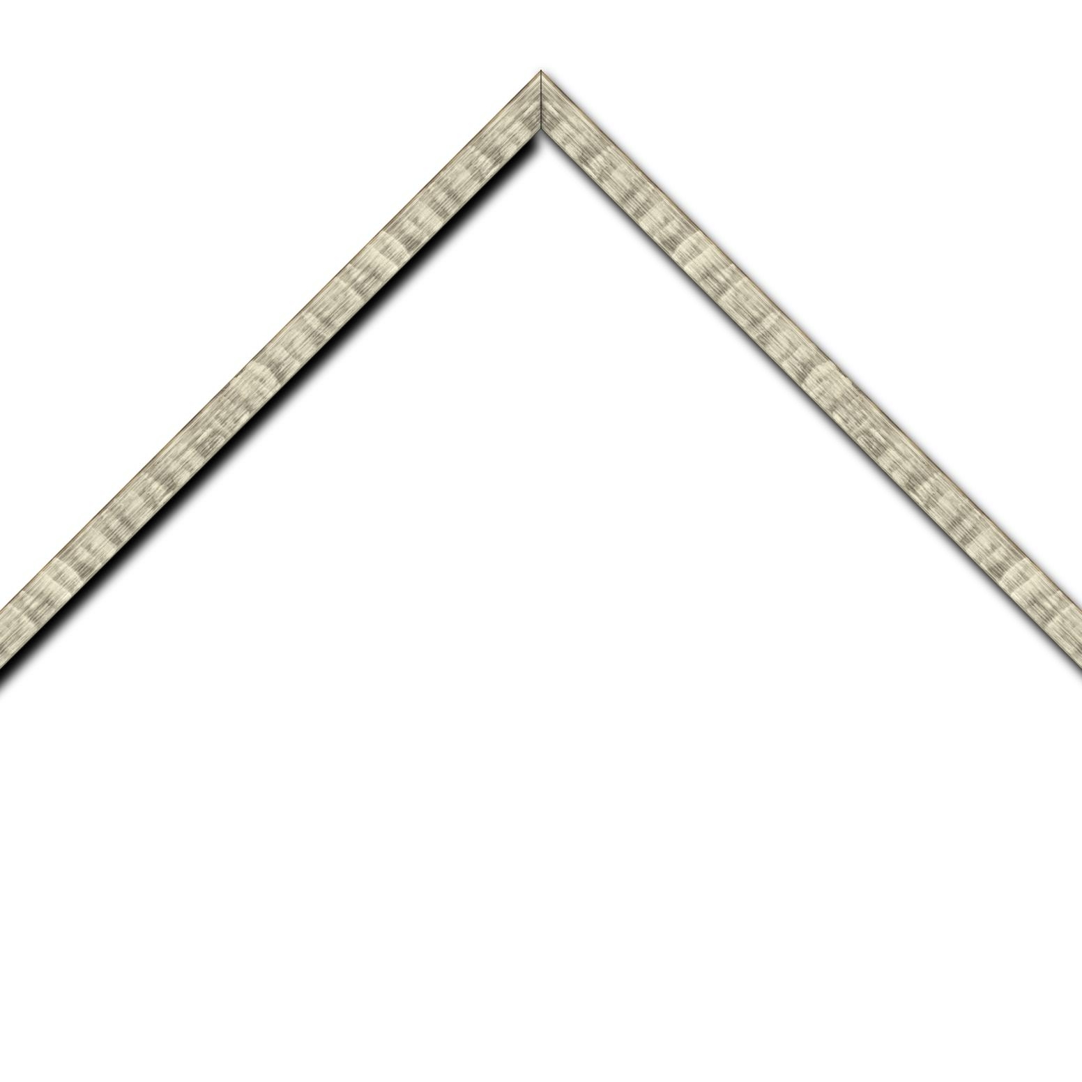 Cadre  bois argent — 41 x 33