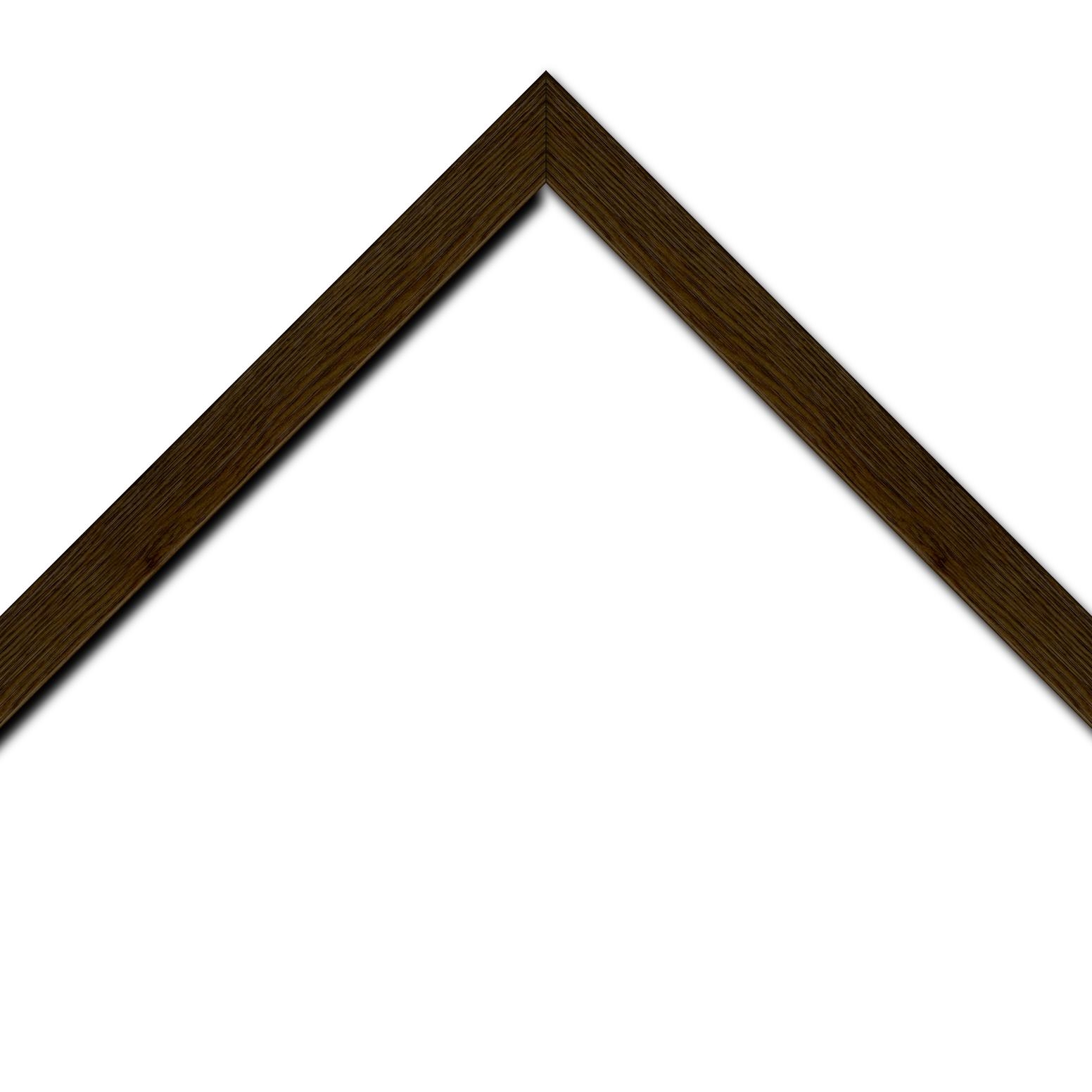 Cadre  bois marron tons bois — 81 x 65