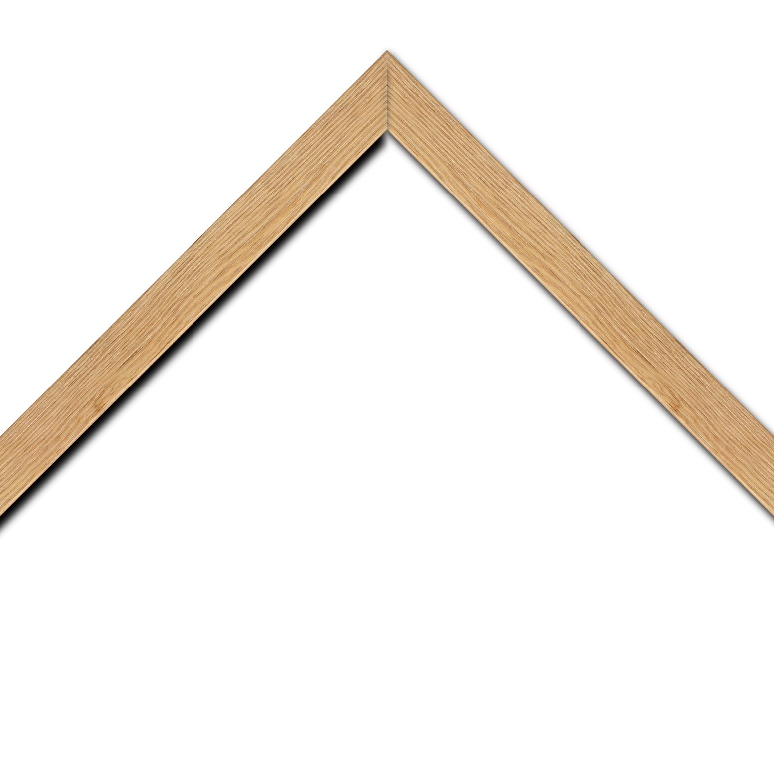 Cadre  bois marron tons bois — 81 x 65