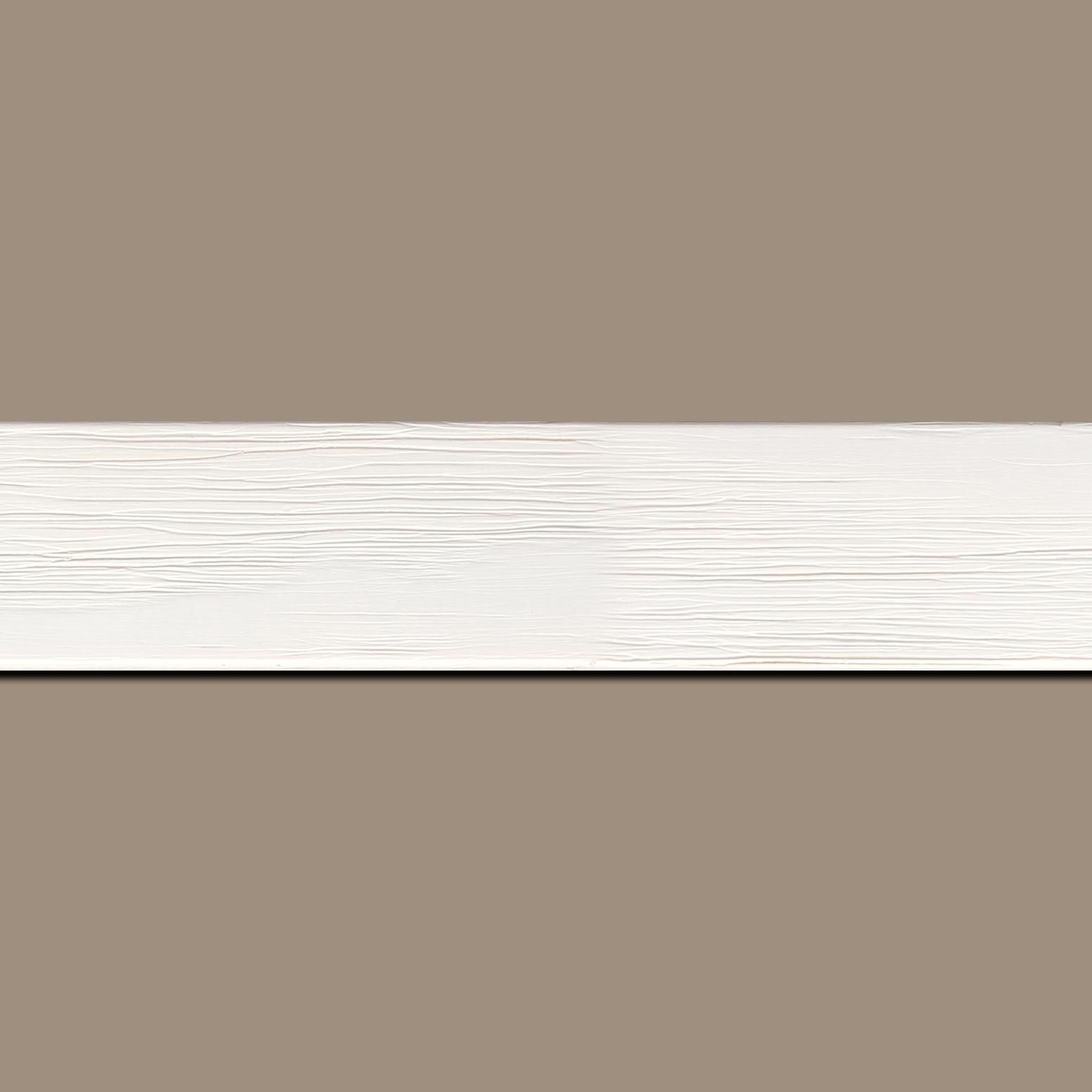 Cadre  bois blanc — 60 x 80