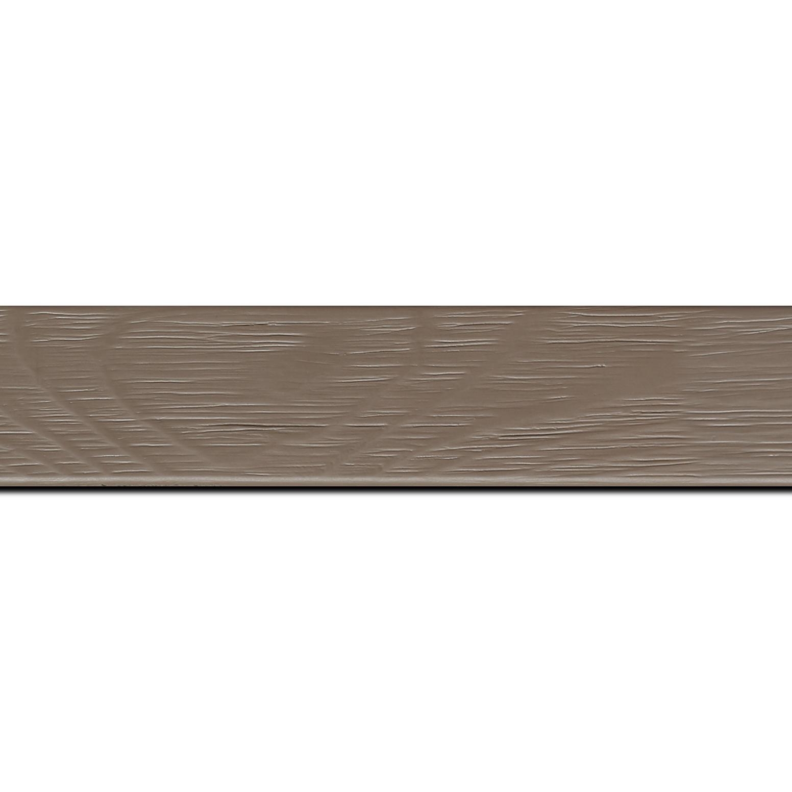 Cadre  bois marron tons bois — 41 x 33
