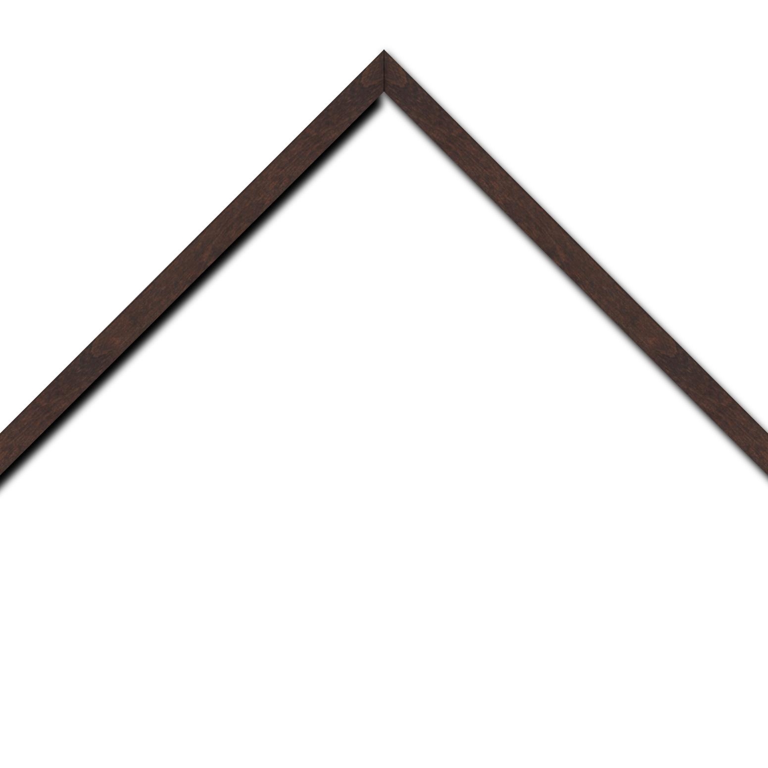 Cadre  bois marron tons bois — 40 x 40