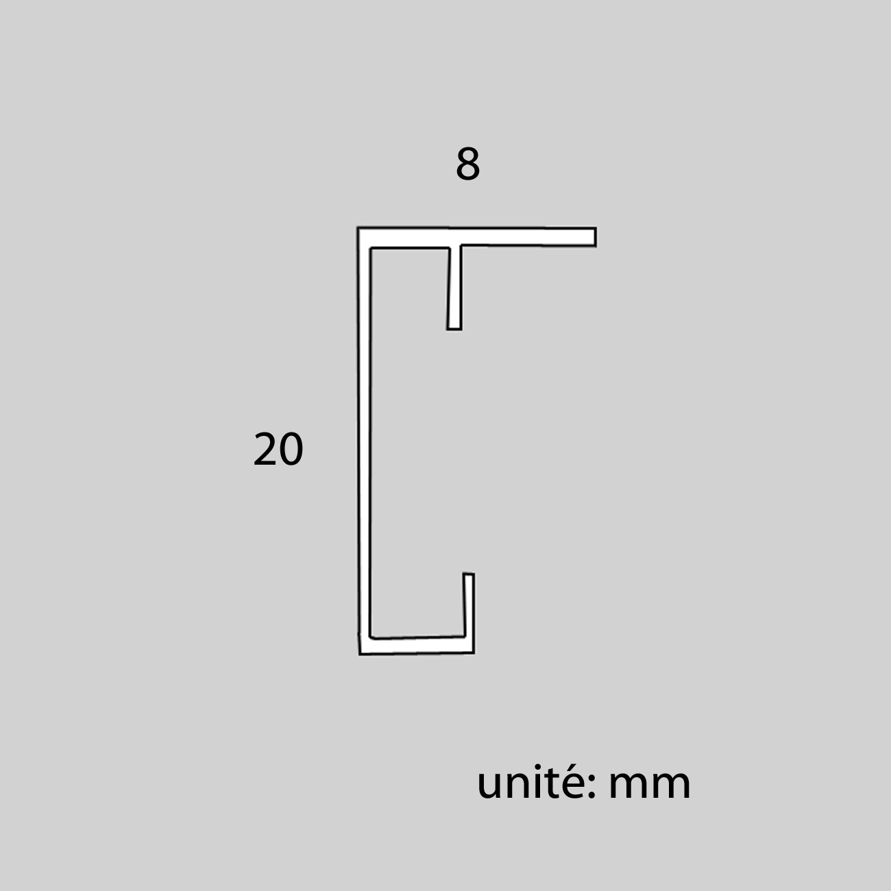 Cadre  — 20 x 30