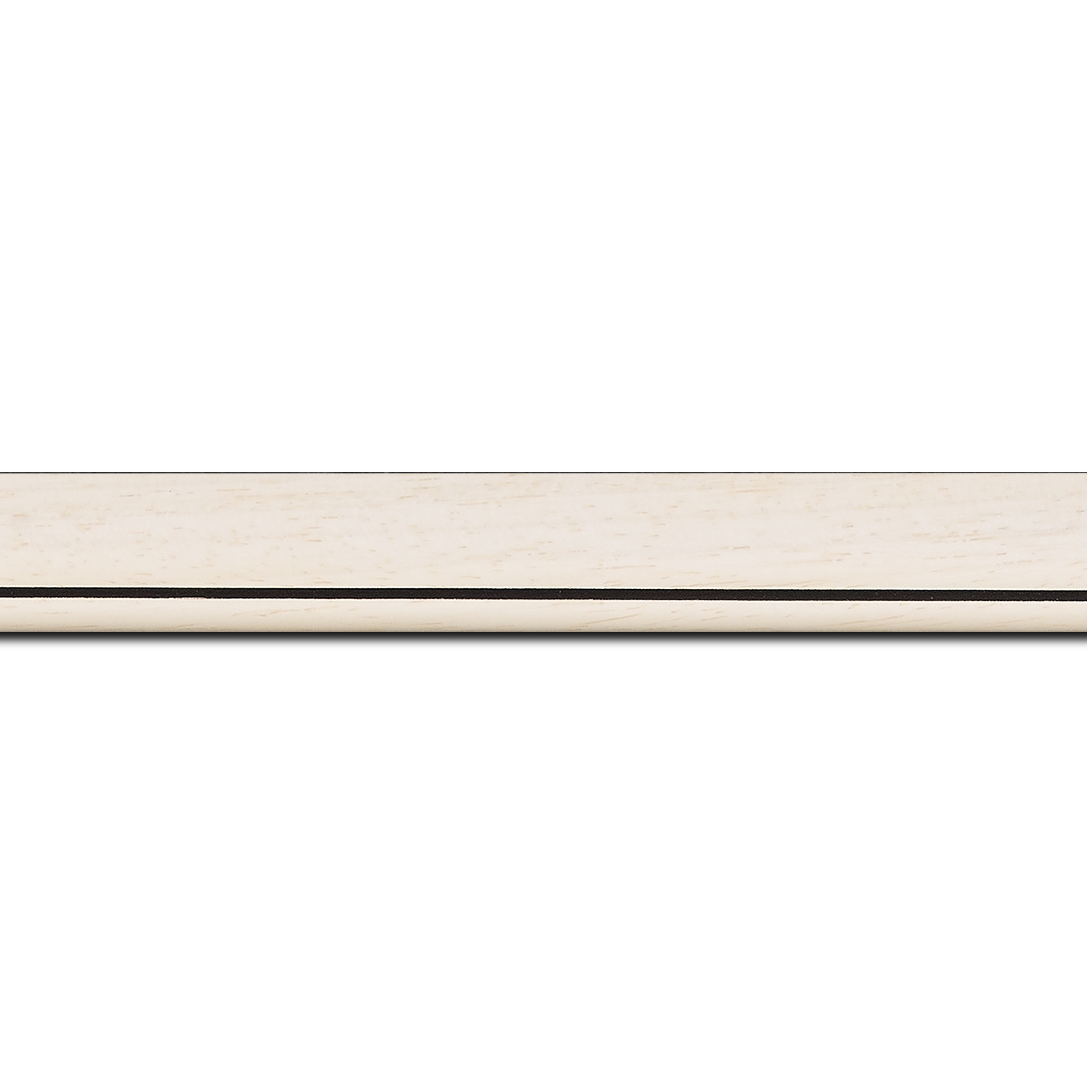 Cadre  bois creme — 33 x 95