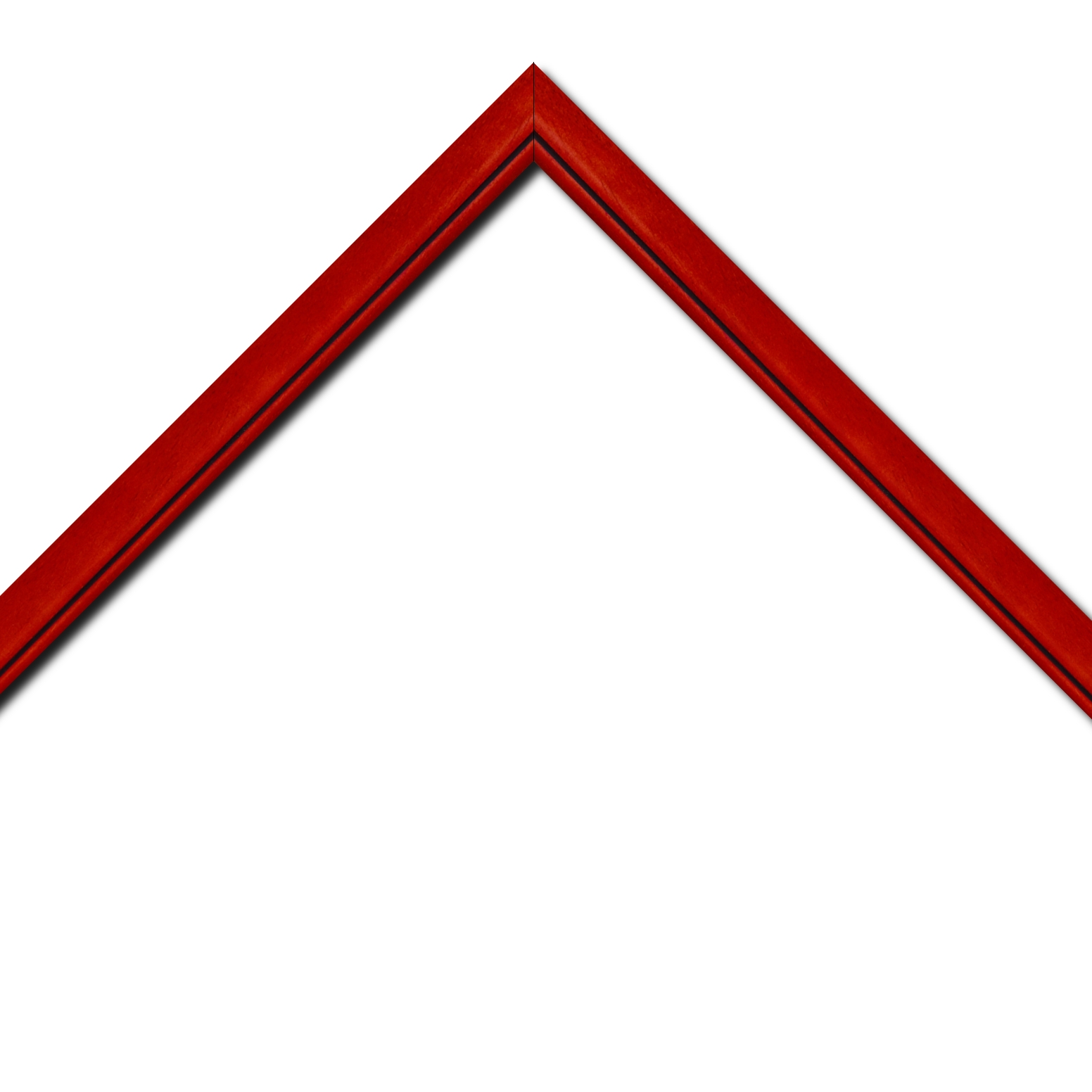 Cadre  bois rouge — 60 x 80