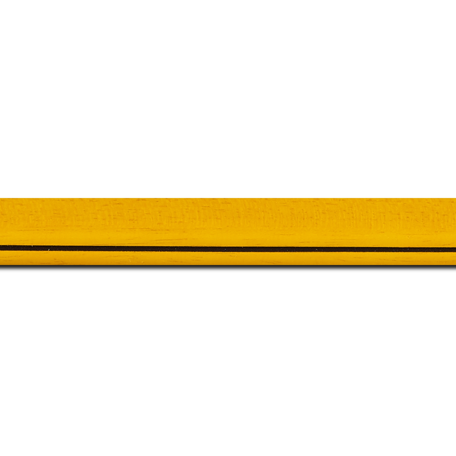Cadre  bois jaune — 30 x 74