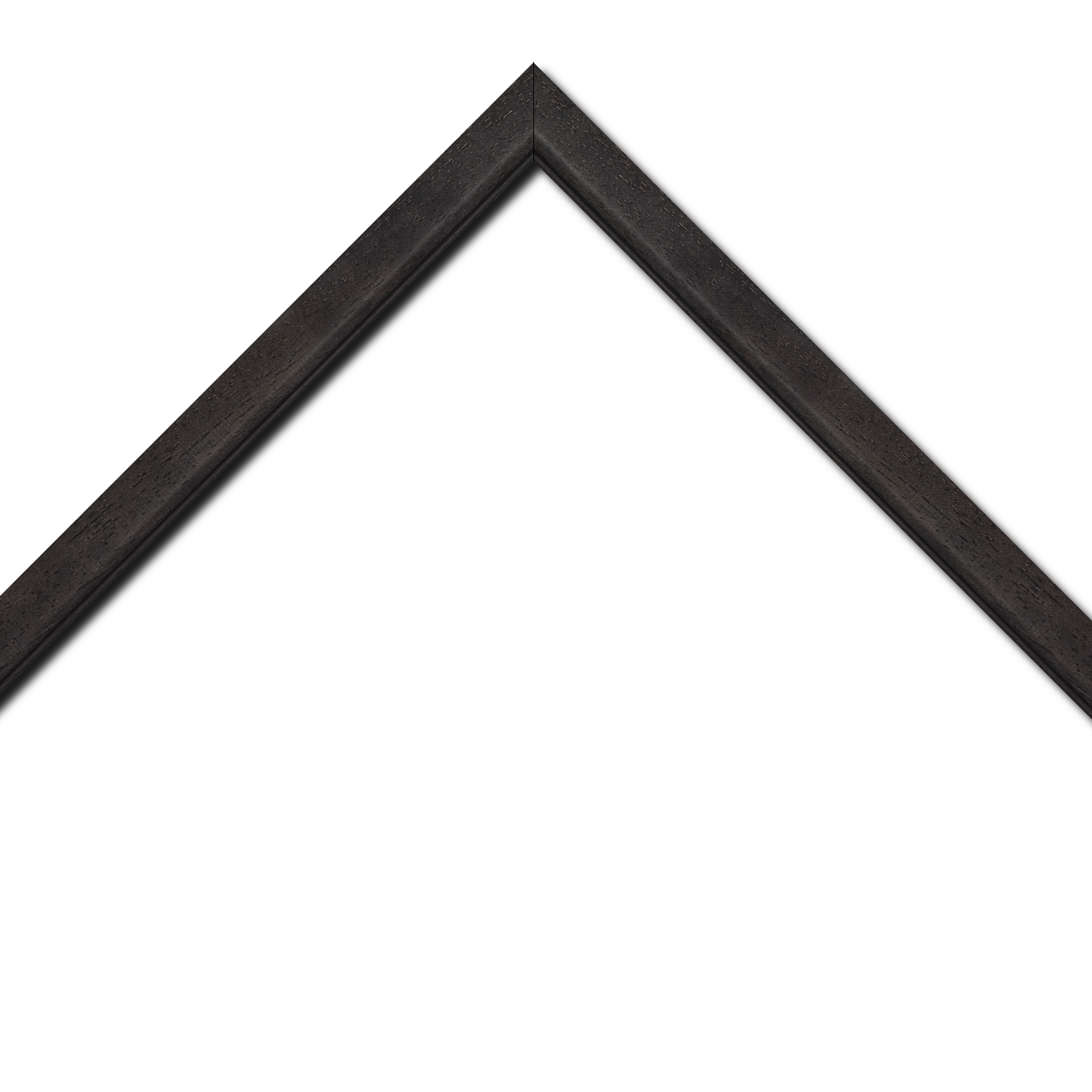 Cadre  bois noir — 20 x 60