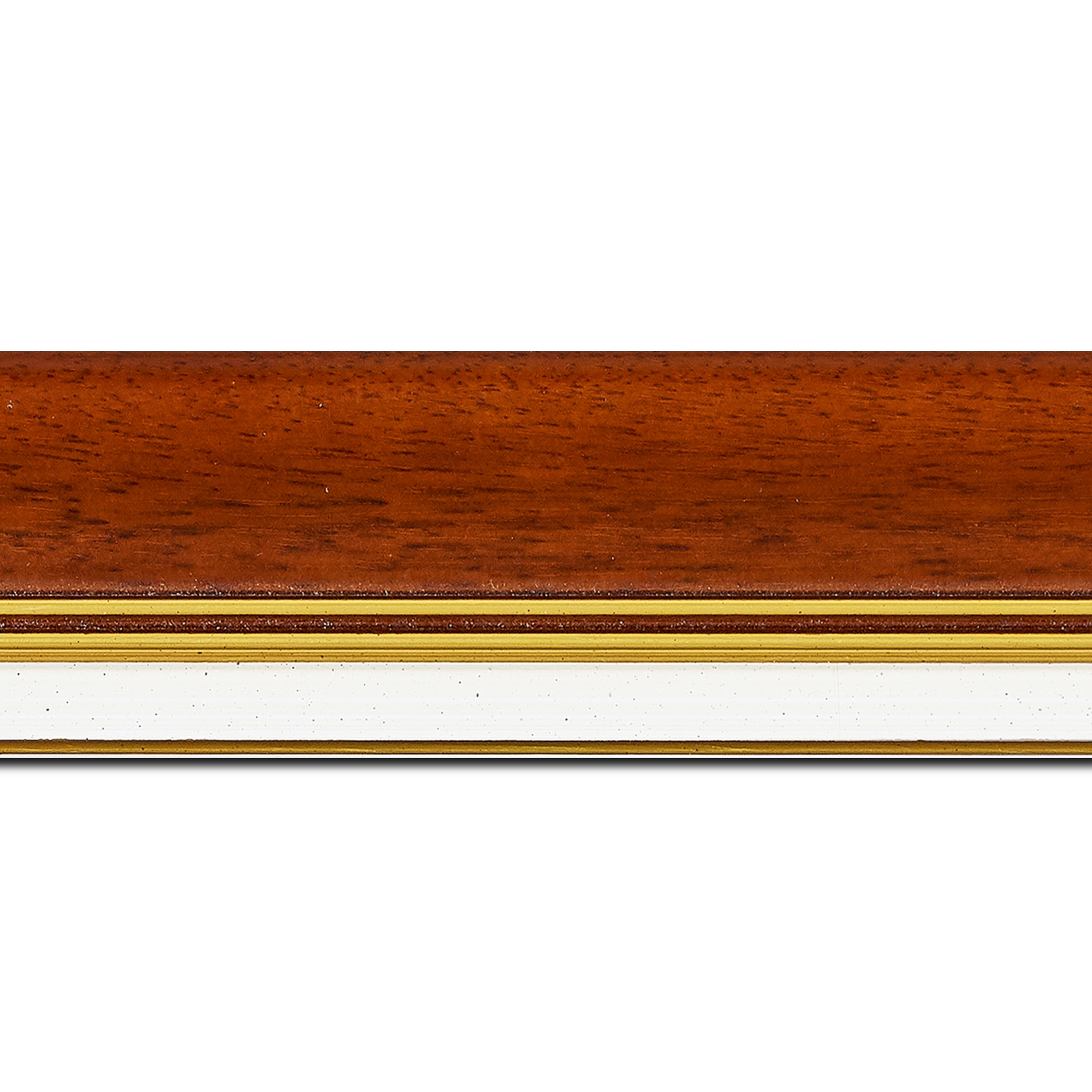 Cadre  bois marron tons bois — 50 x 70