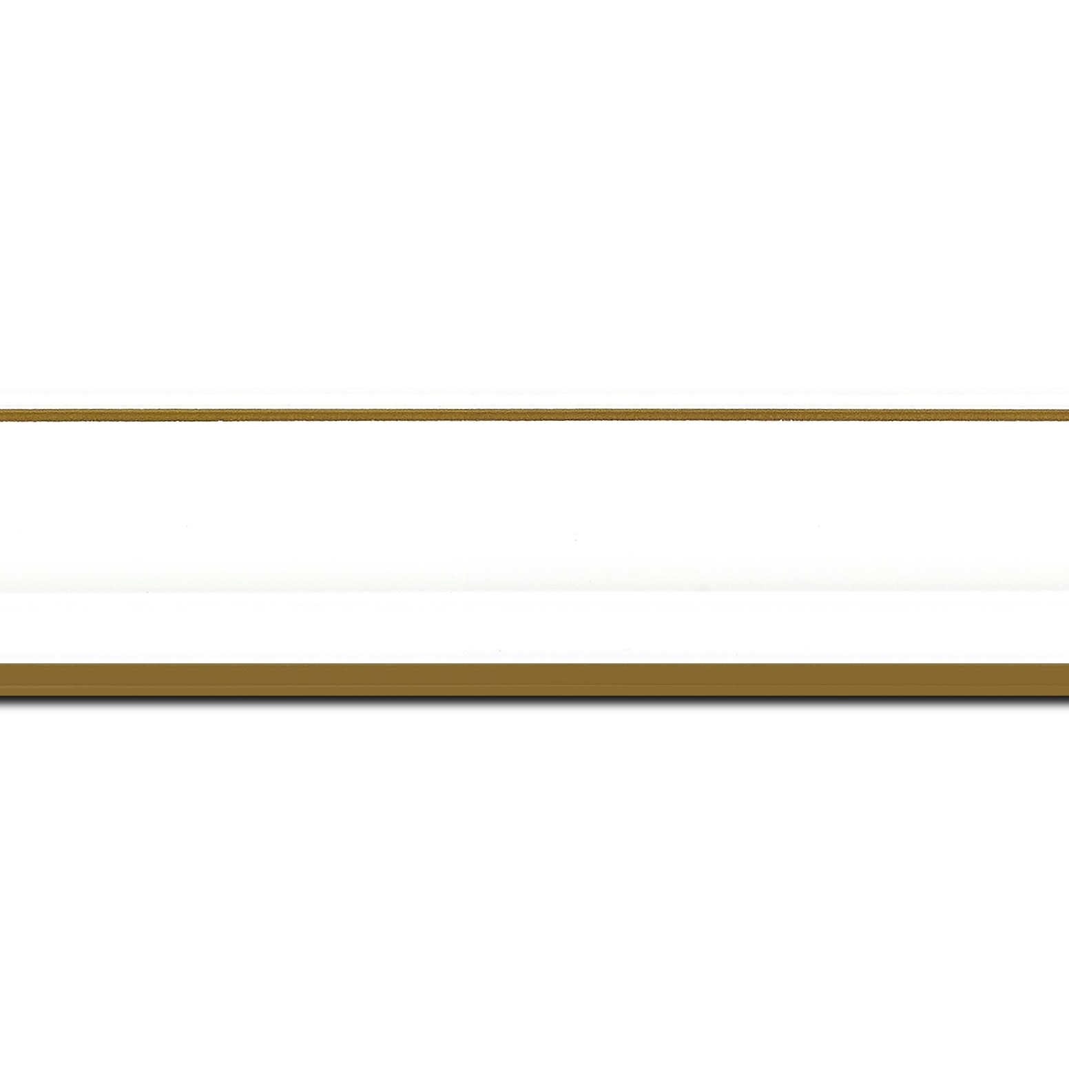 Cadre  bois blanc — 41 x 33
