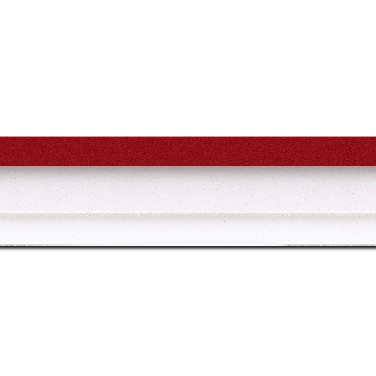Caisse américaine pour peintures  americaine bois blanc rouge — 81 x 60