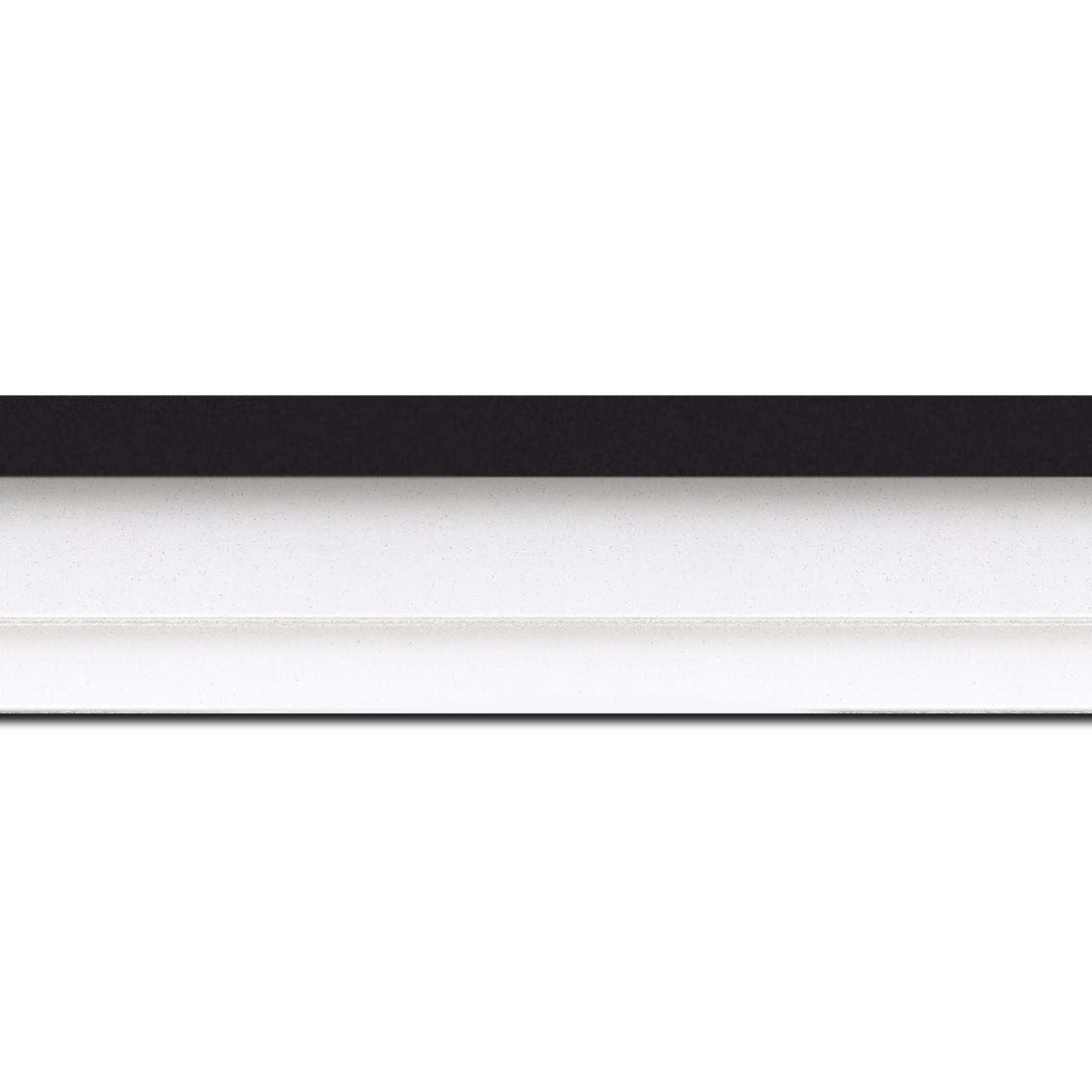 Caisse américaine pour peintures  americaine bois blanc noir — 61 x 38