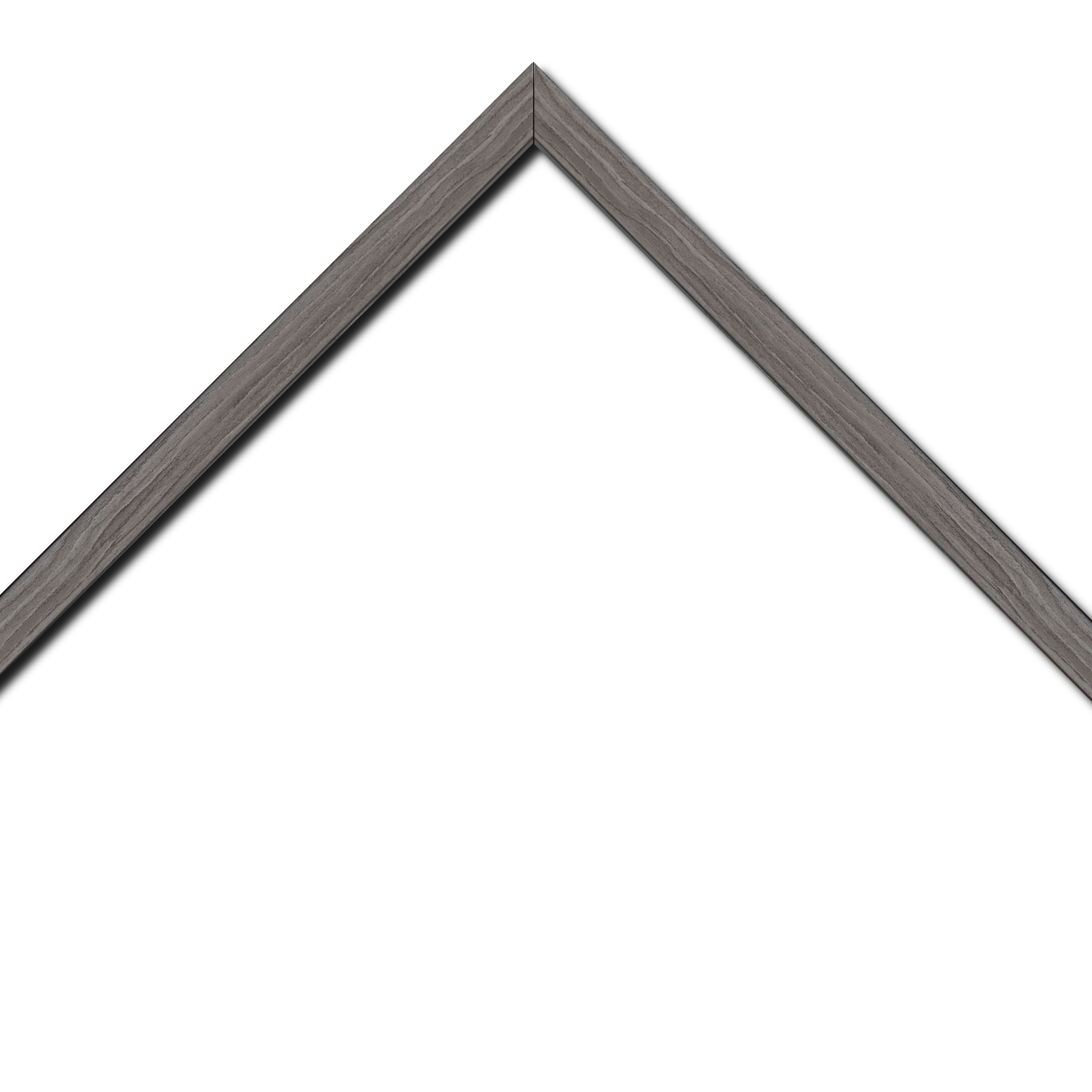 Cadre  bois gris — 41 x 33