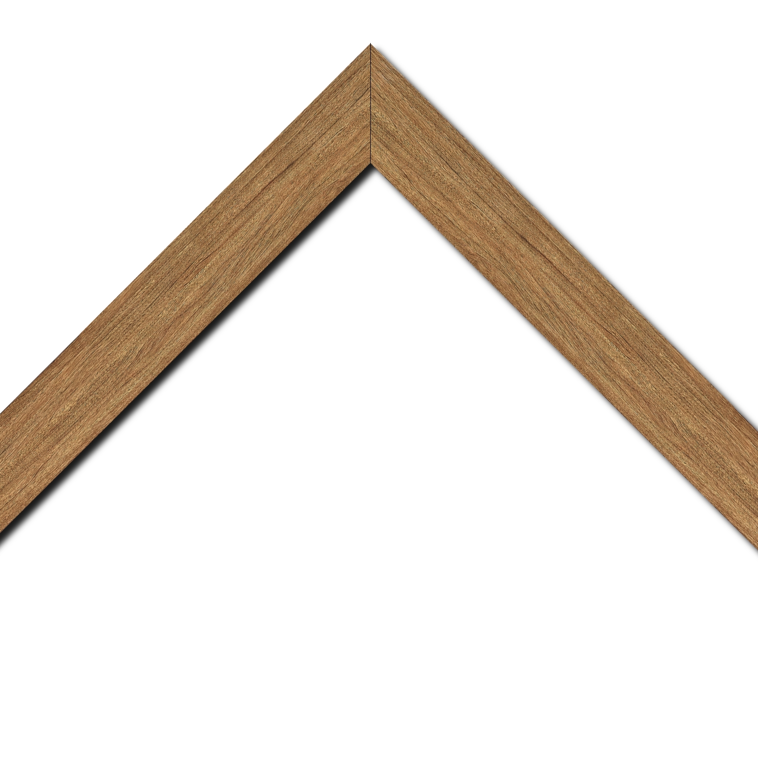 Cadre  bois marron tons bois — 40 x 60